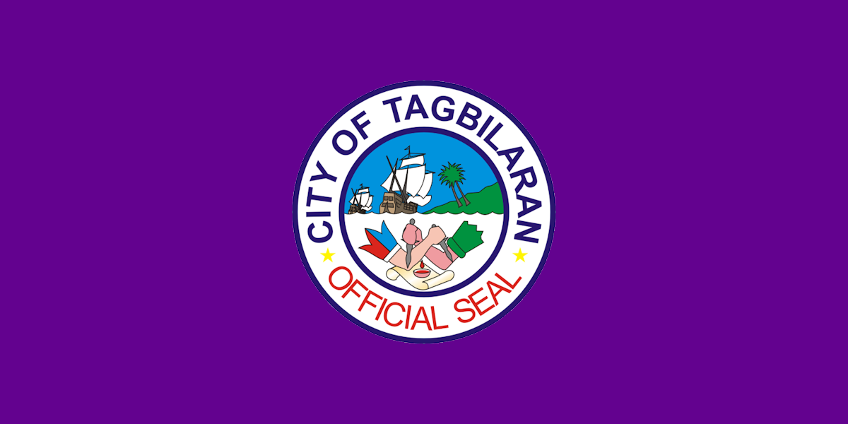 Flag of Tagbilaran, Bohol (New)