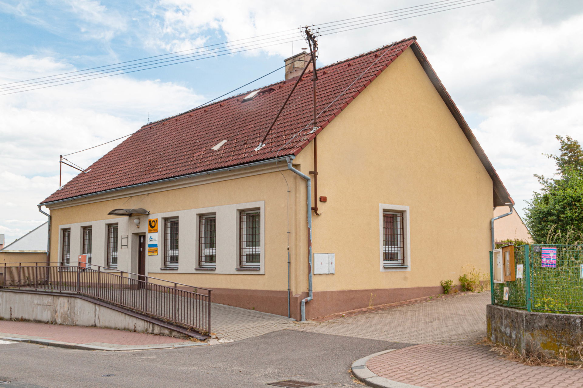 Komenského ulice v Moravanech