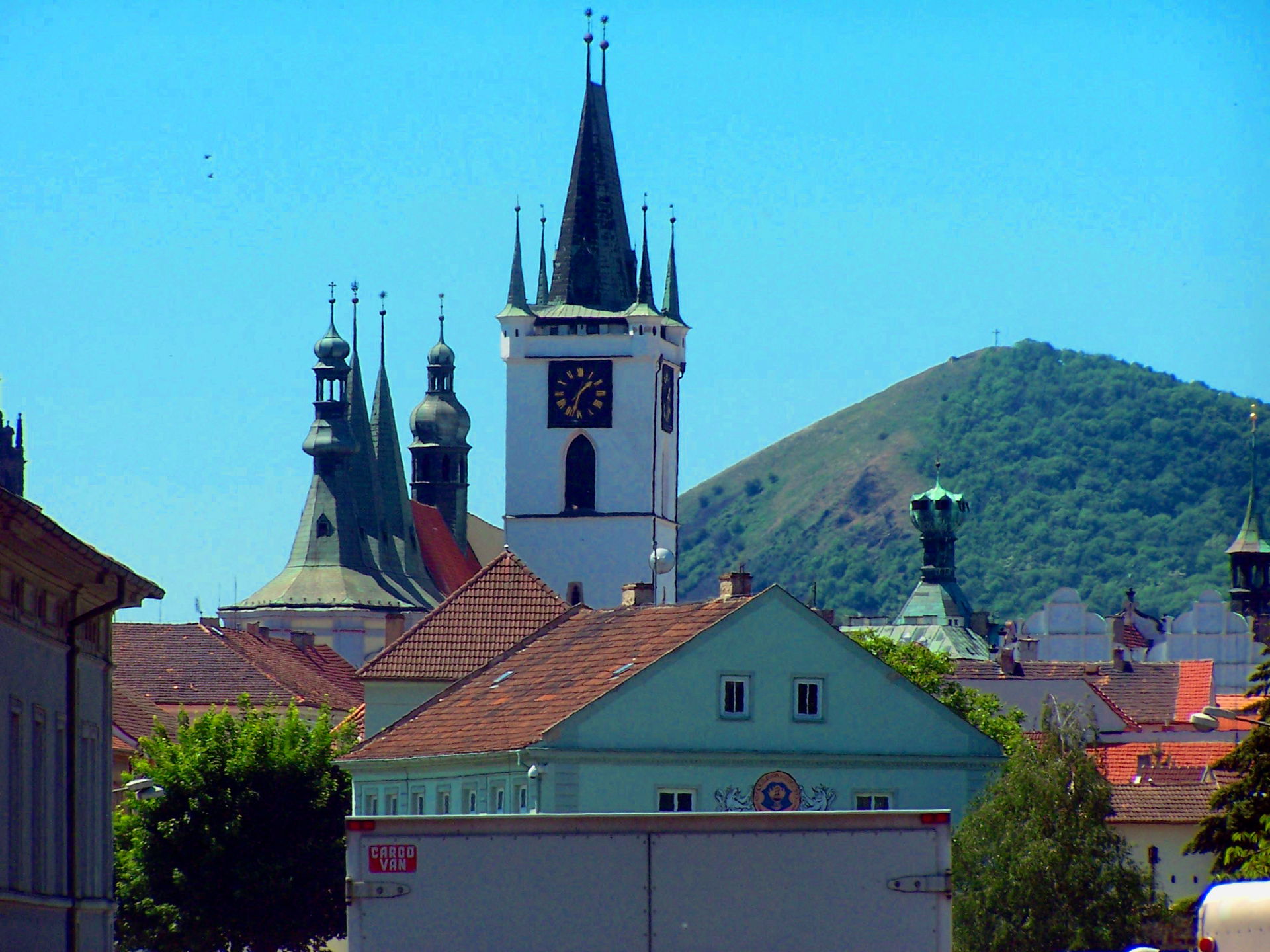 Litoměřice - Summerview WSW on the Royal Town
