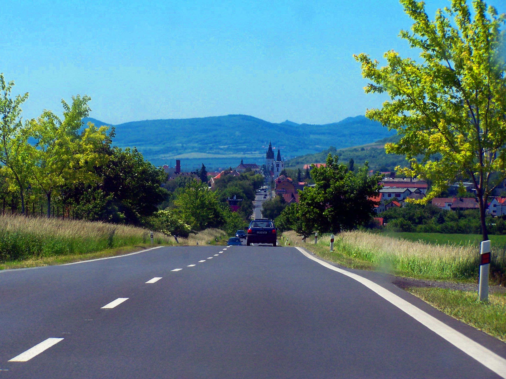 Litoměřice - Summerview WSW on the Royal Town