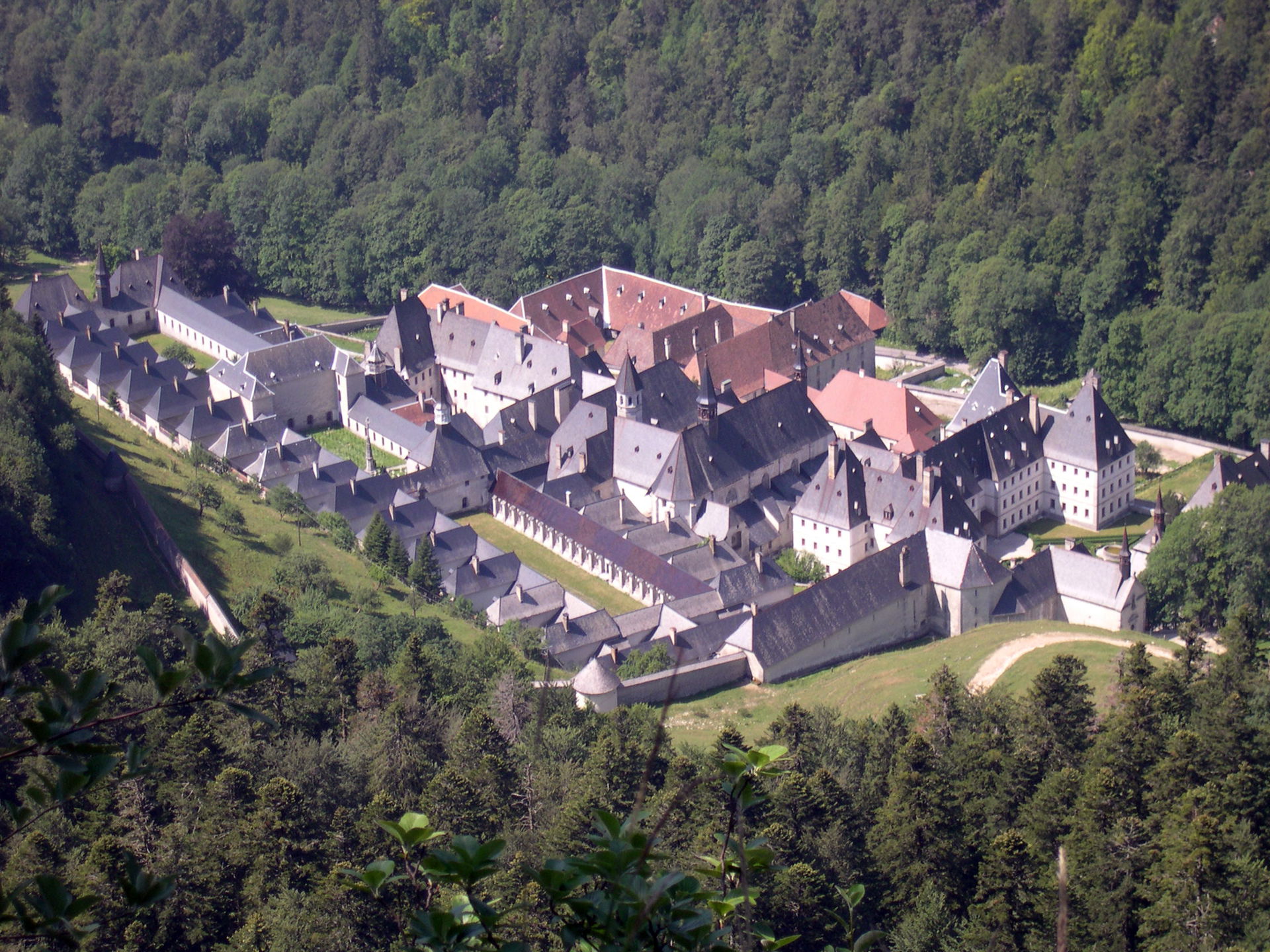 Monastery of the Grande Chartreuse, in Saint-Pierre-de-Chartreu…