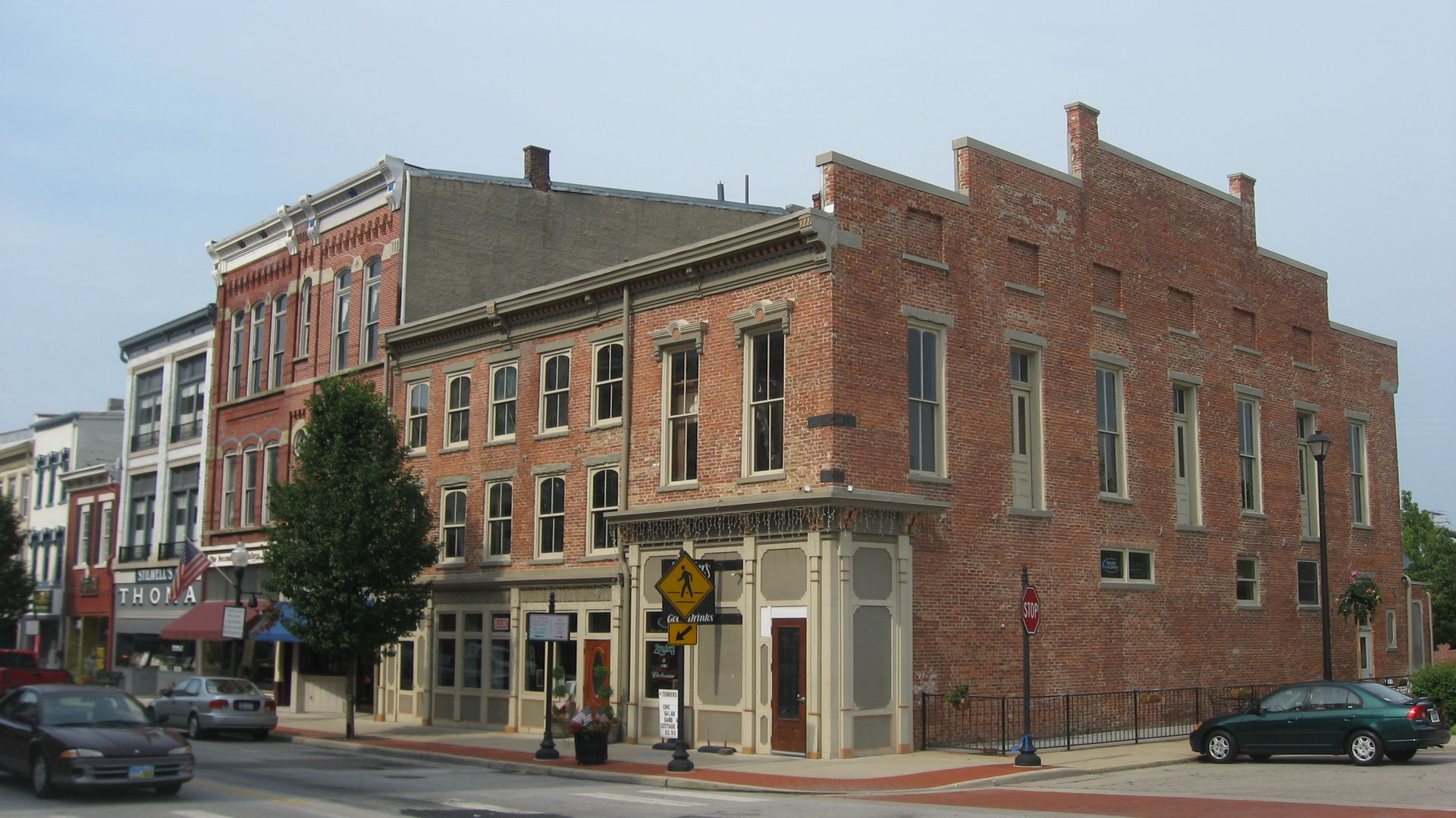 Buildings on the eastern side of the 200 block of N. Main Stree…