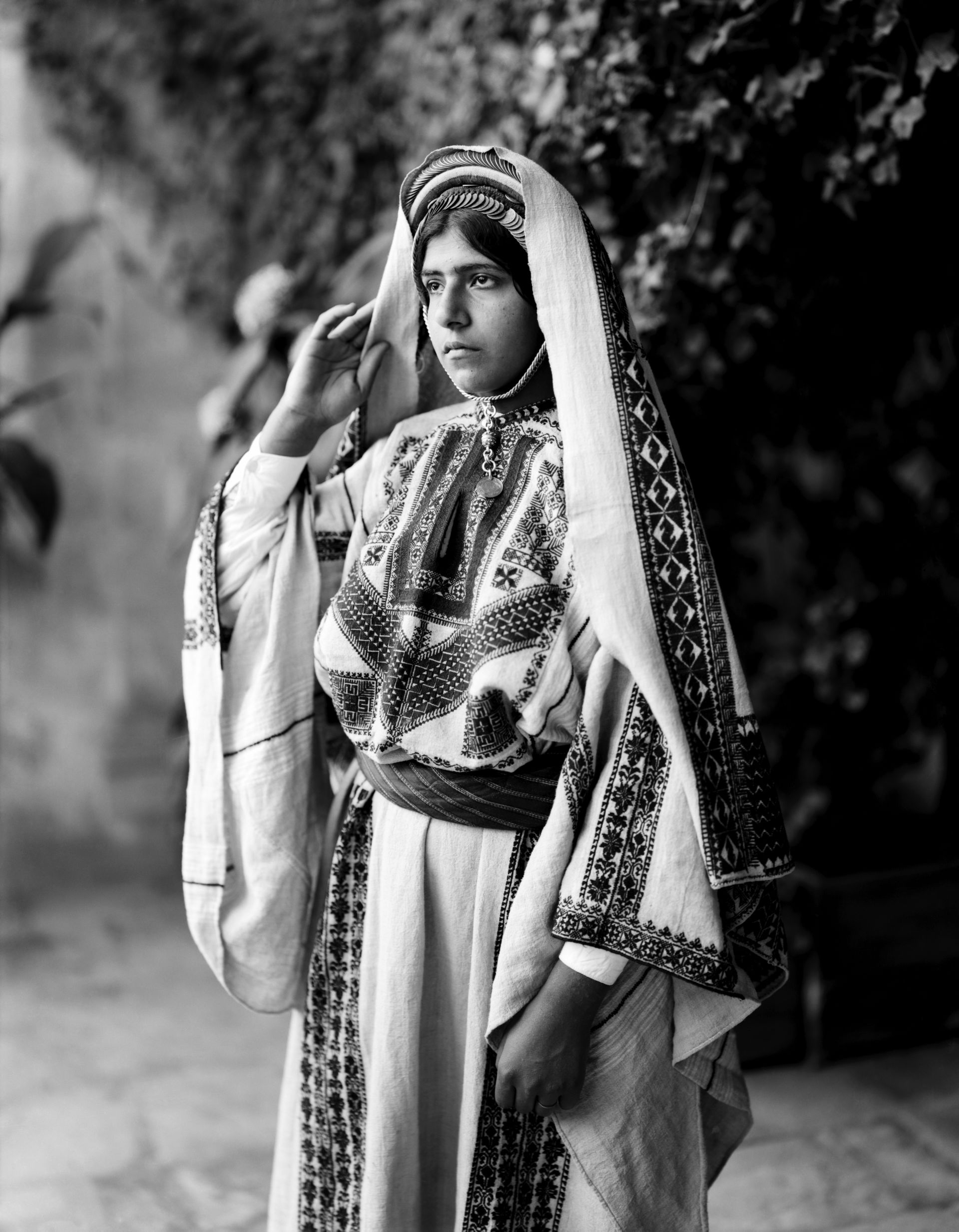Costumes and characters, etc. Girls of Ramallah. Medium: 1 ne…