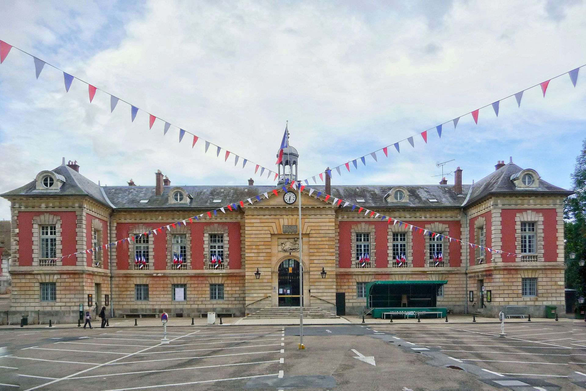 La Mairie de Rambouillet, le 14 juillet 2012.