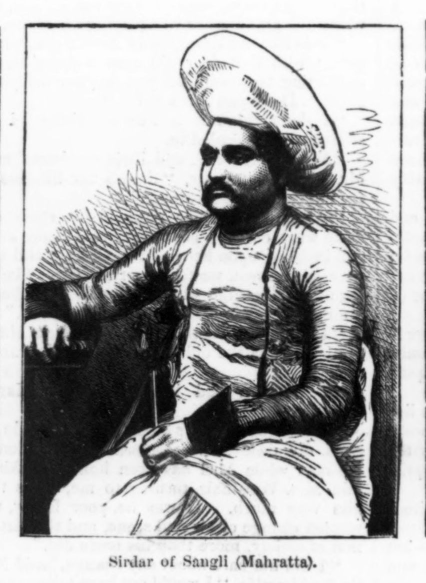 Sirdar of Sangli, 1873