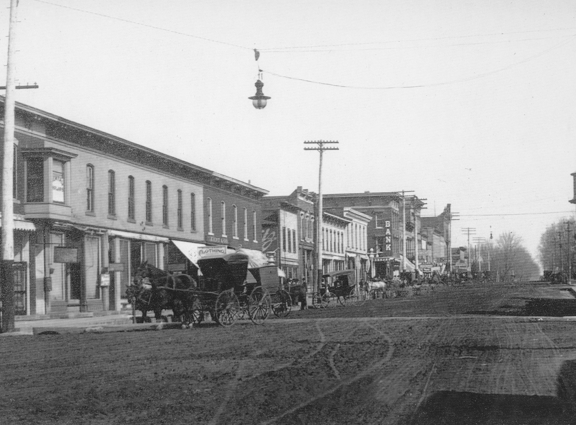 Main Street, DeWitt Iowa, 1908