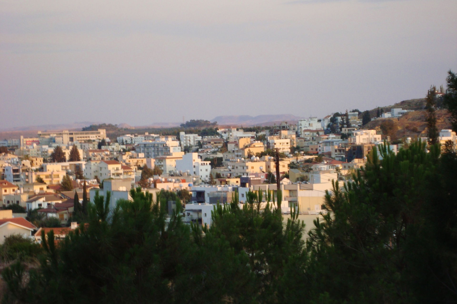 View of Aglandjia Nicosia Republic of Cyprus