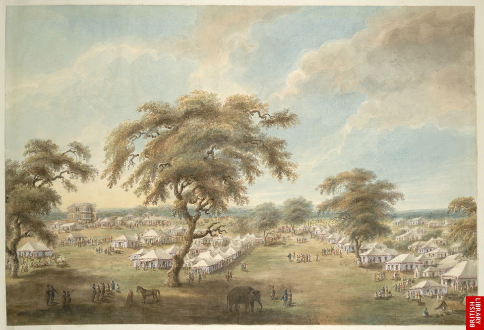 Lord Moira's camp at Moradabad