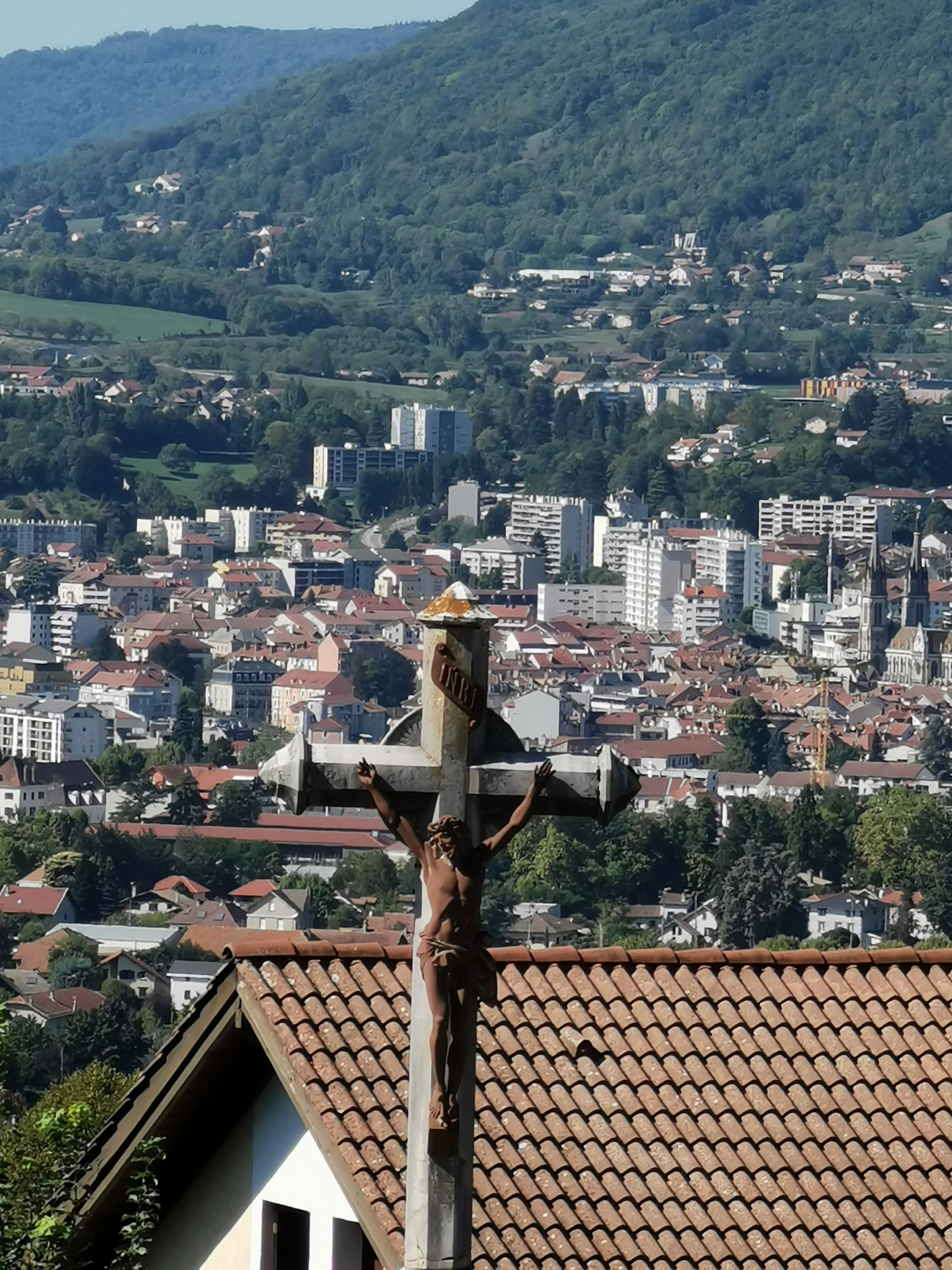 Voiron, as seen from Coublevie.