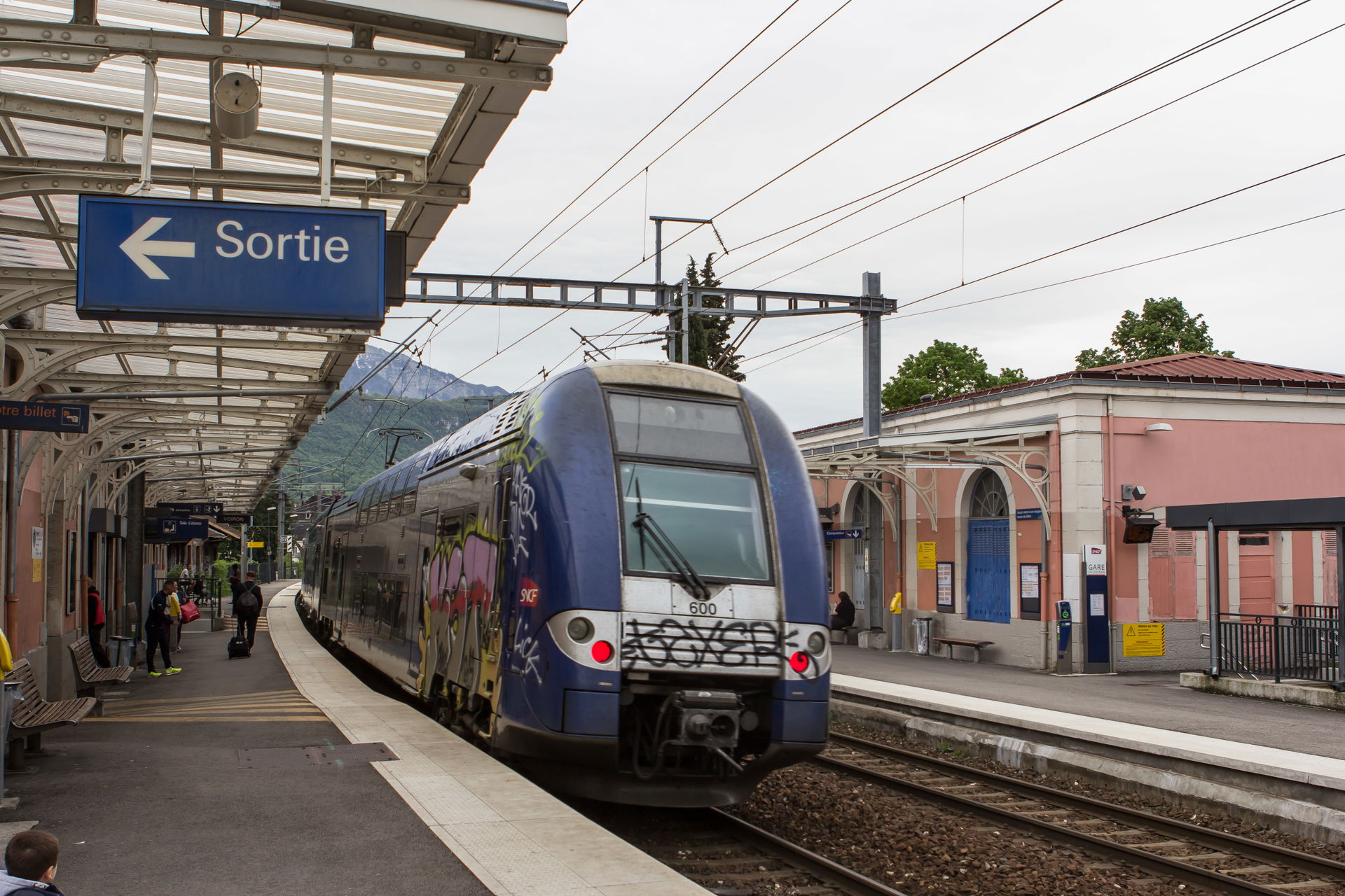 Gare de Voiron / Voiron / Savoie/ France