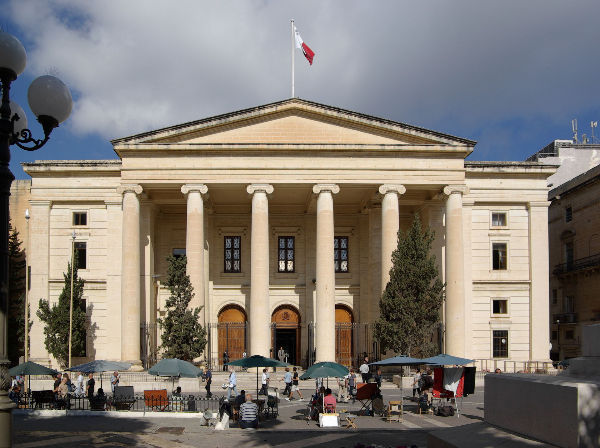 Malta, Valletta, Law Courts