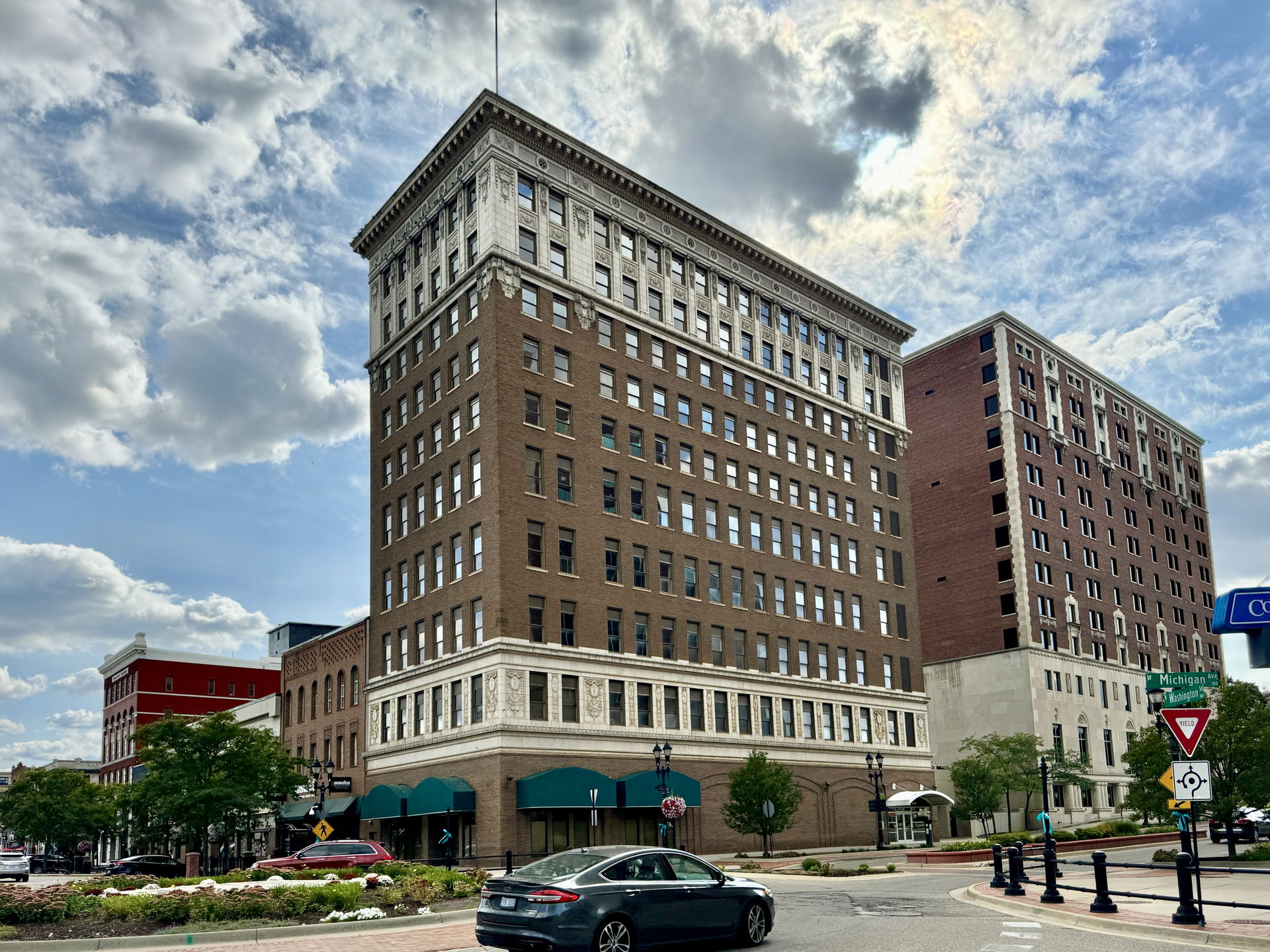 Built in 1922, this Renaissance Revival-style building features…