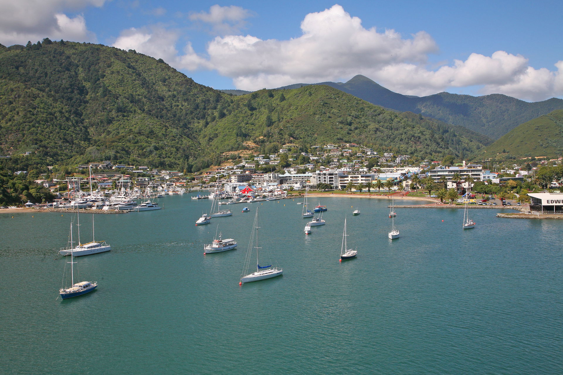 Piccton is a port town in the north of the South Island of New …