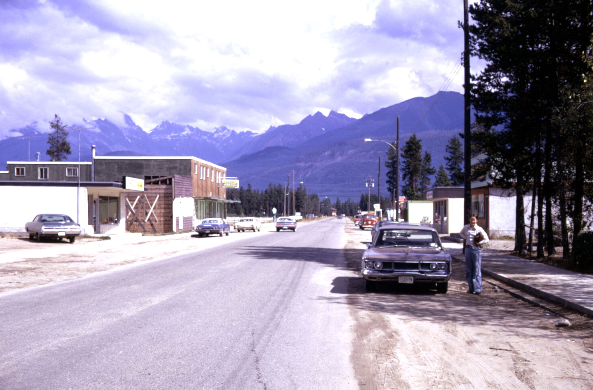 Valemount, British Columbia, in August 1974.