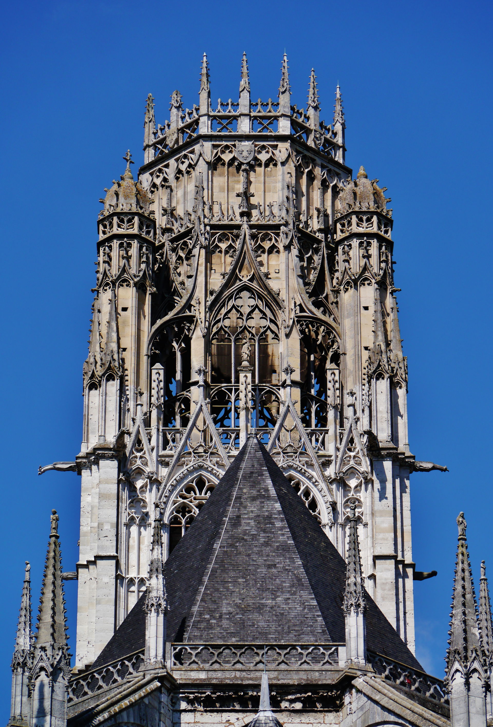 Crossing Tower of the Abbey Church of St. Audoin, Rouen, Depart…