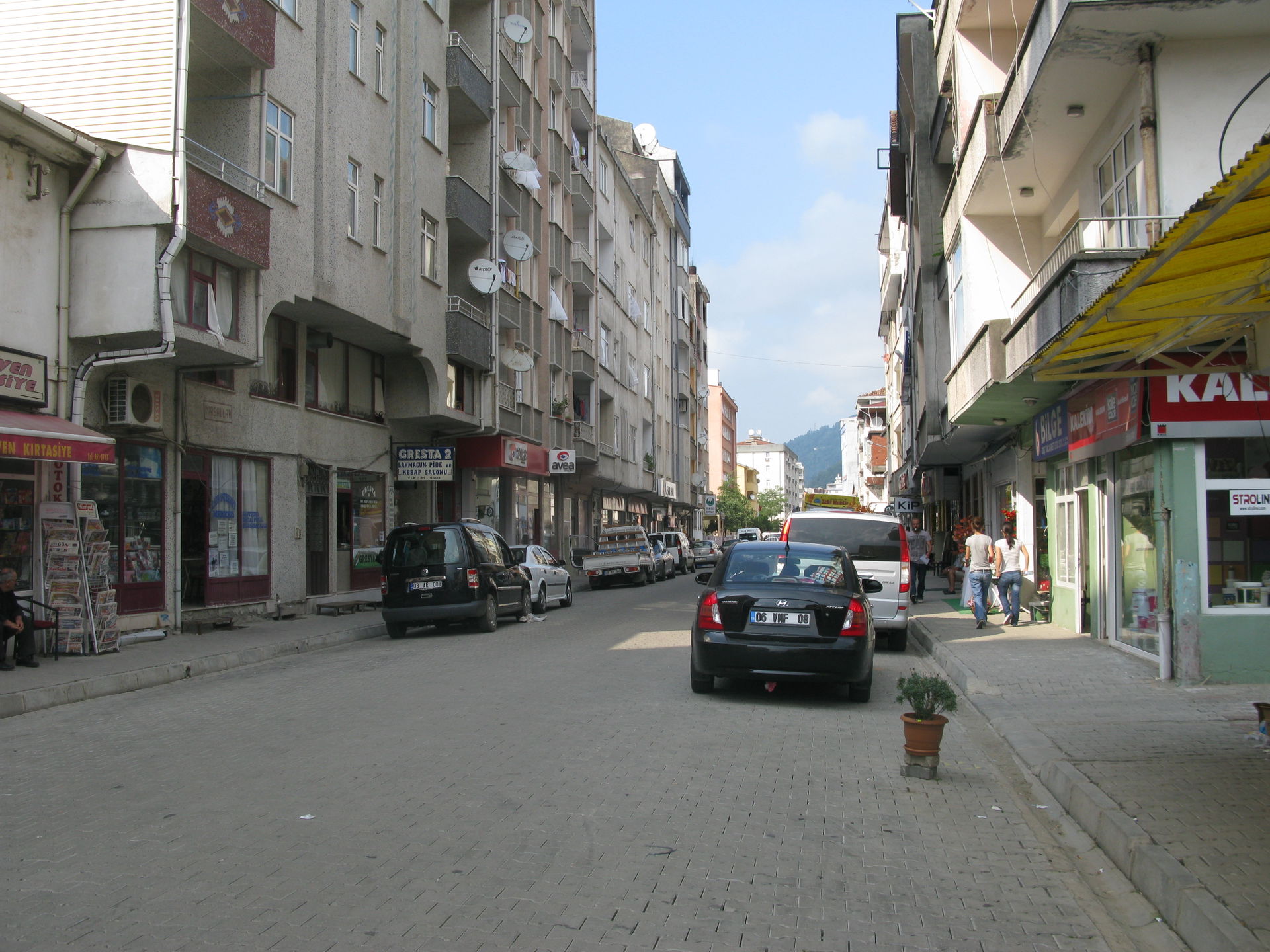 Centre of Hopa in the province of Artvin in Turkey.