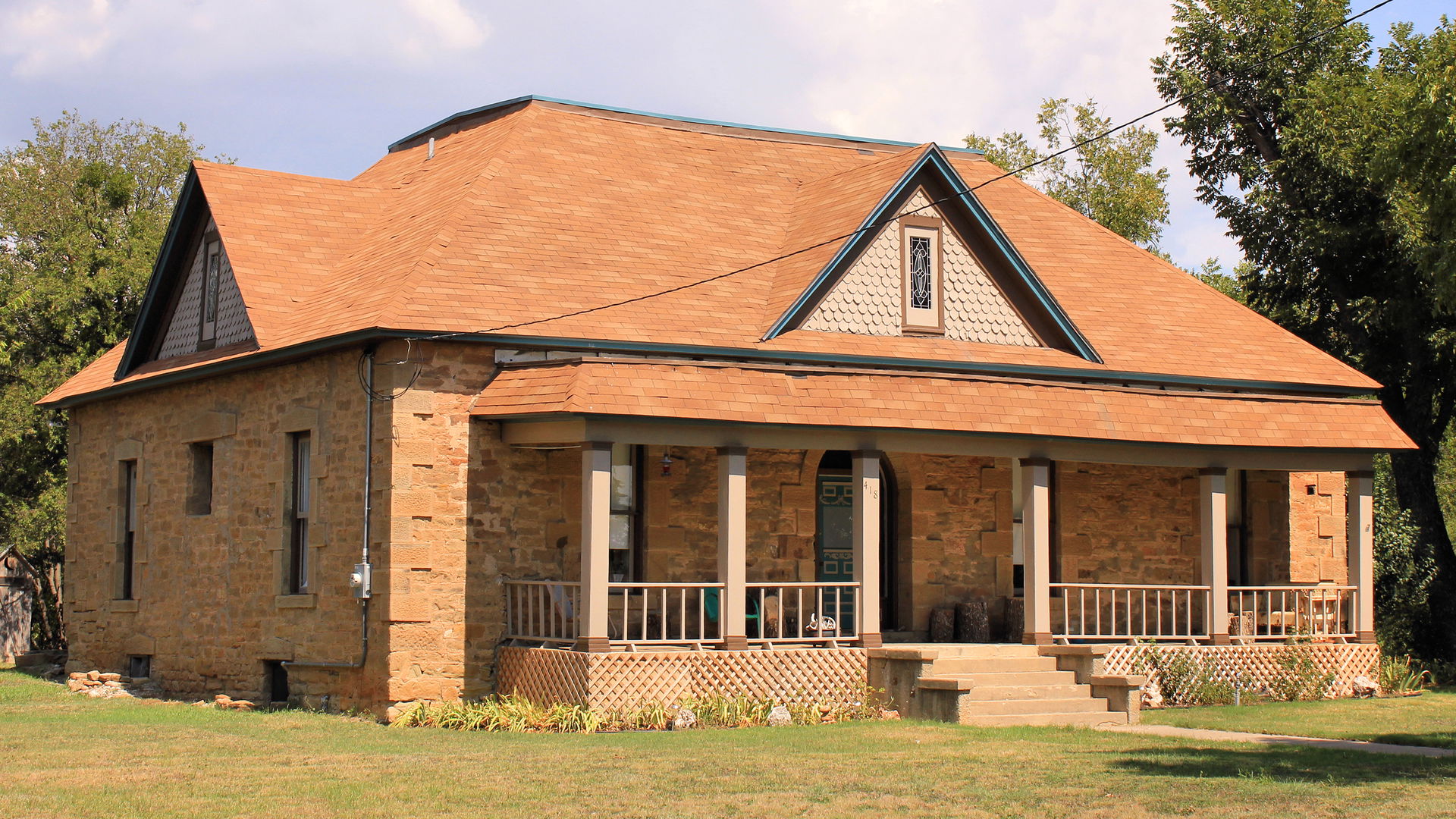 The Greenleaf Fisk House in Brownwood, Texas, United States was…