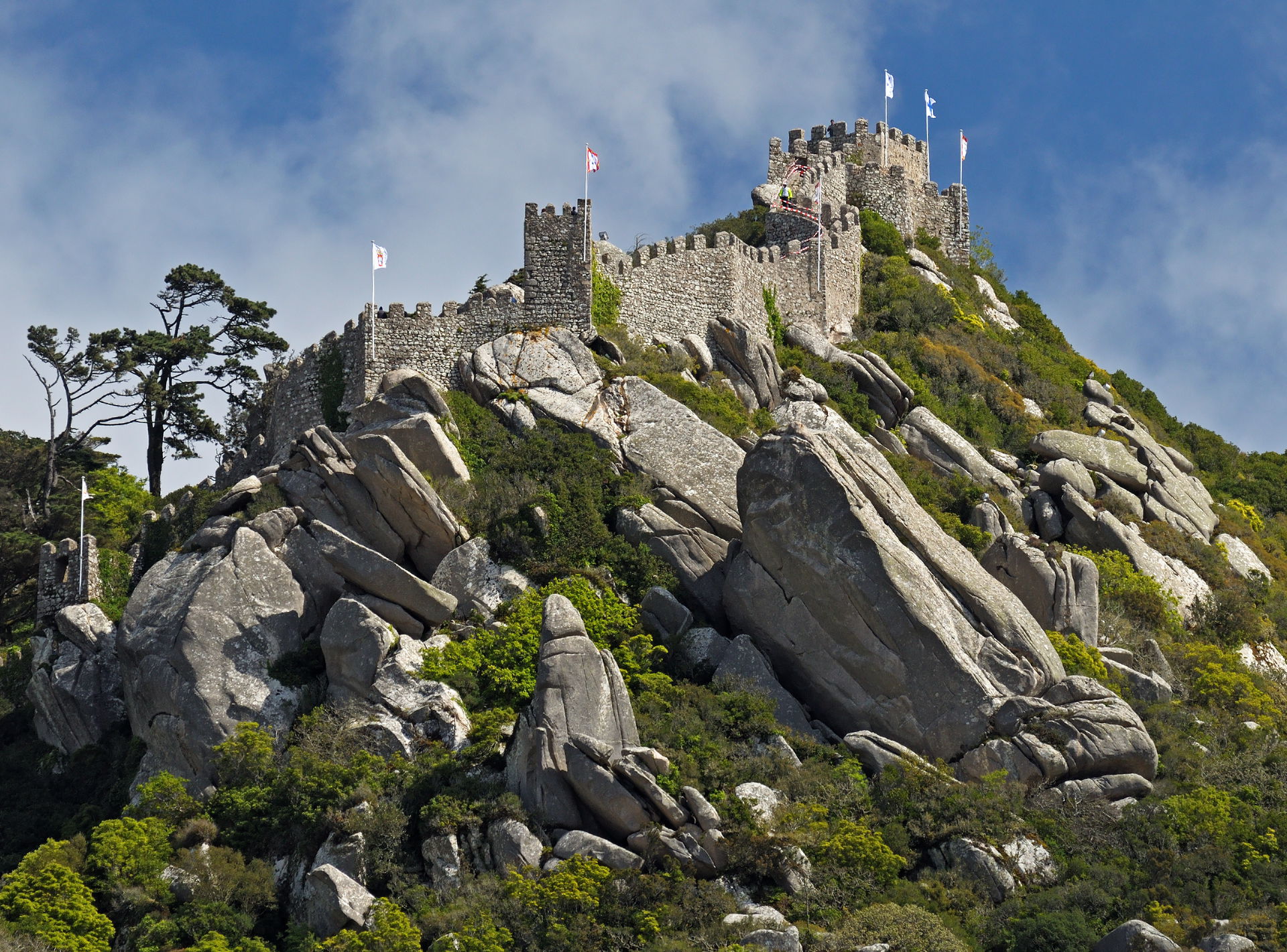 Castelo dos Mouros. Sintra, Portugal