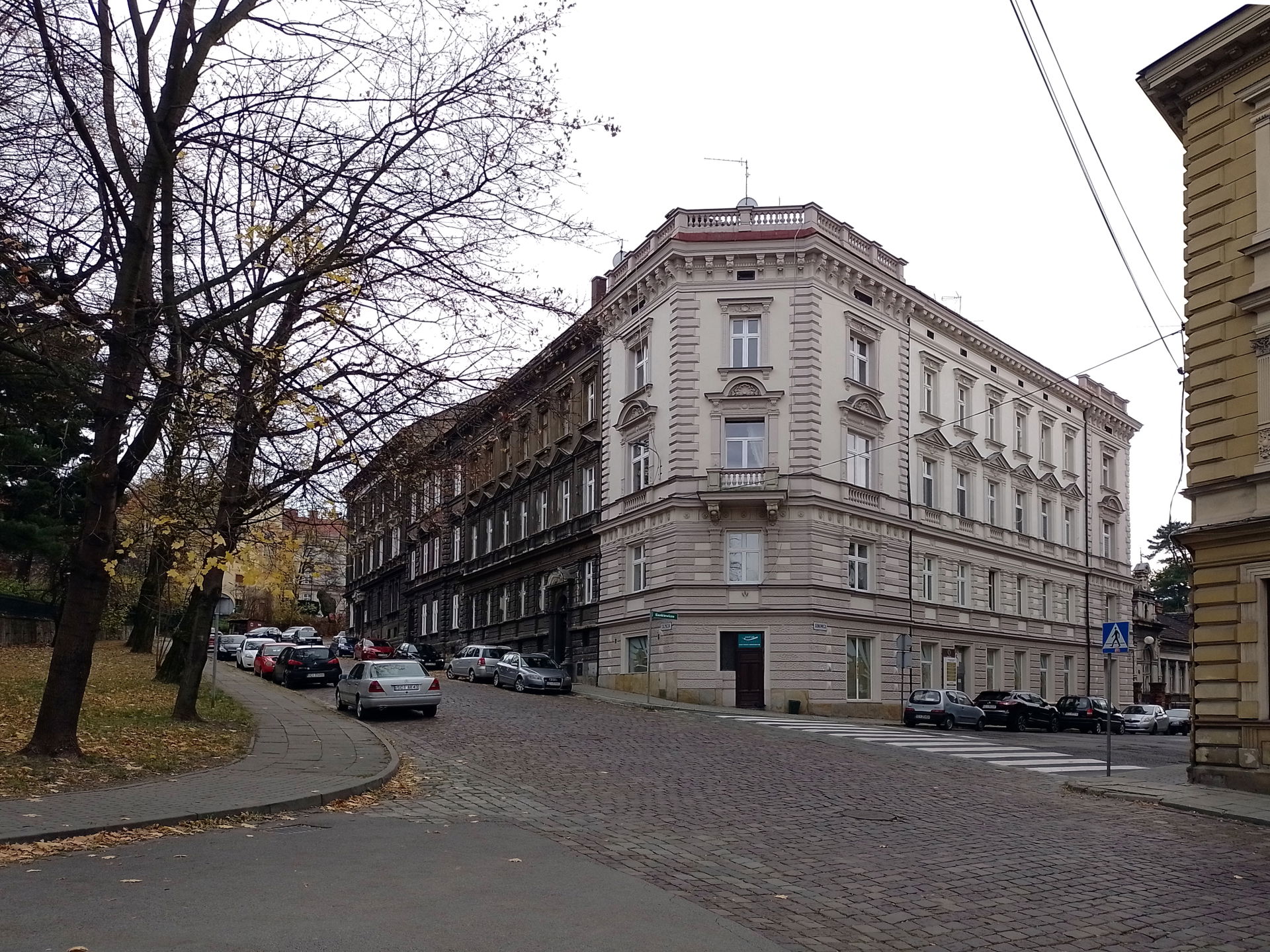 Stalmacha Street in Cieszyn, Poland