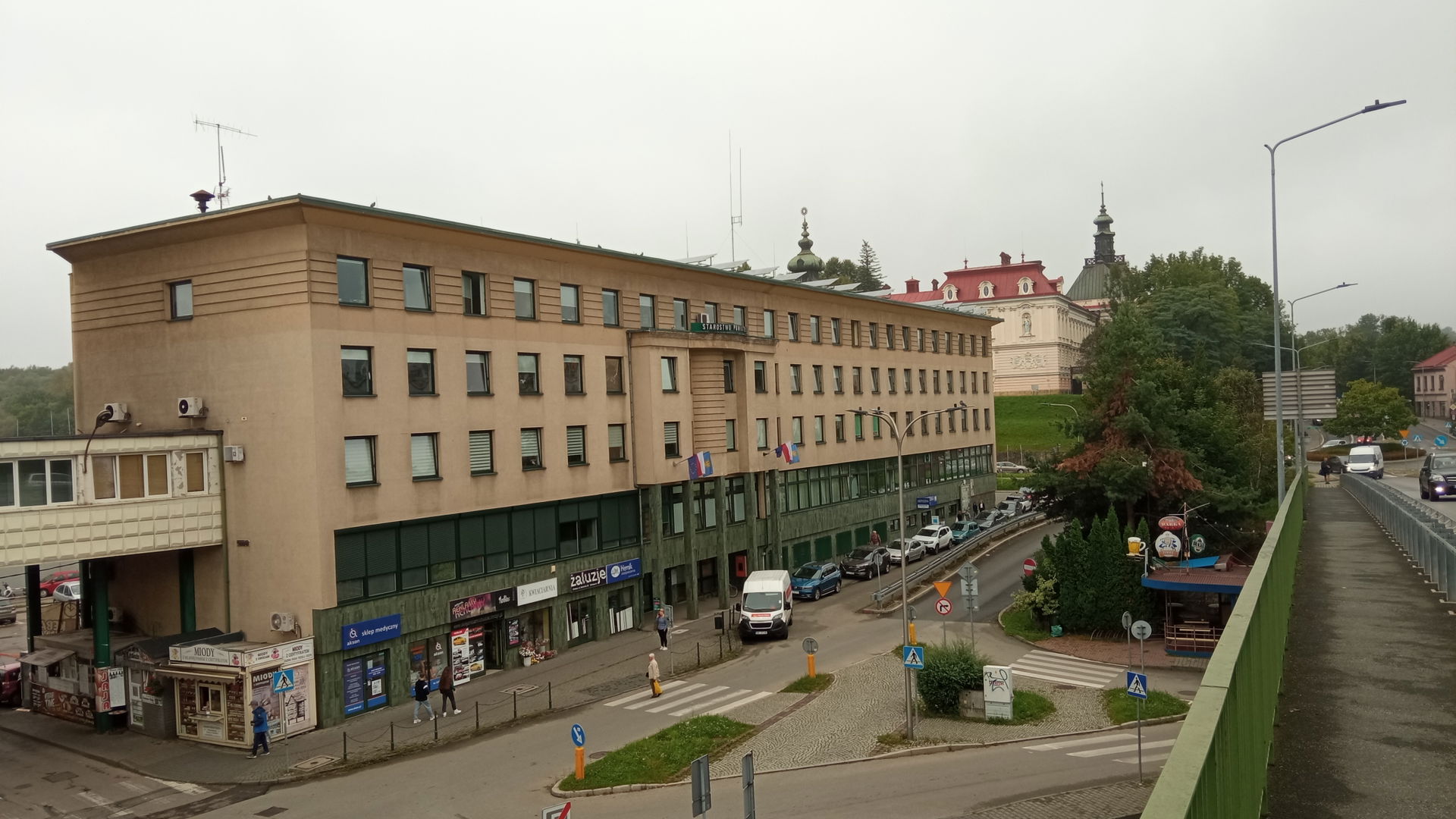 Buildings in Bobrecka Street in Cieszyn
