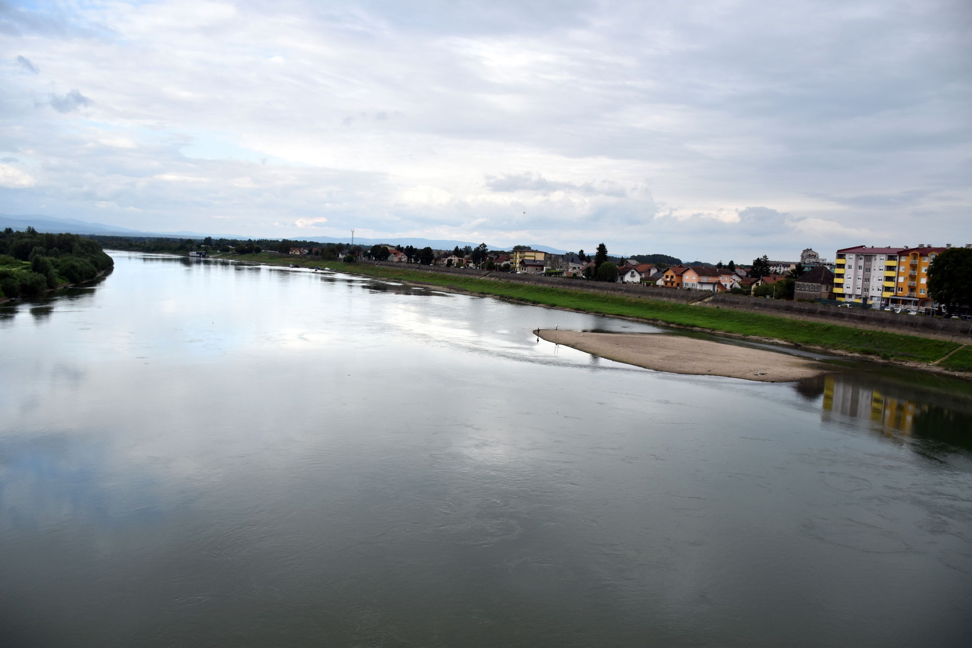 River of Sava in Gradiška.
