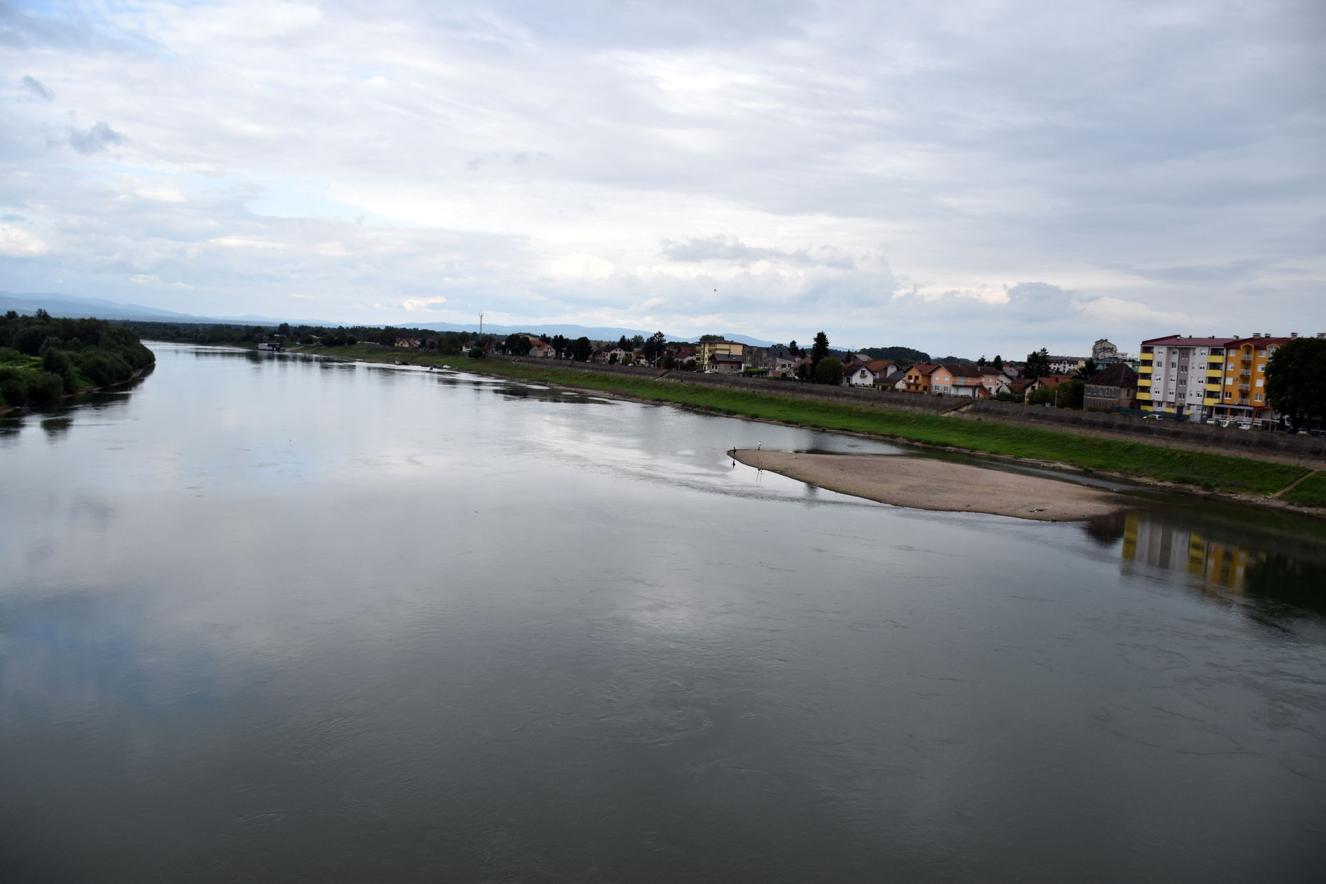 River of Sava in Gradiška.