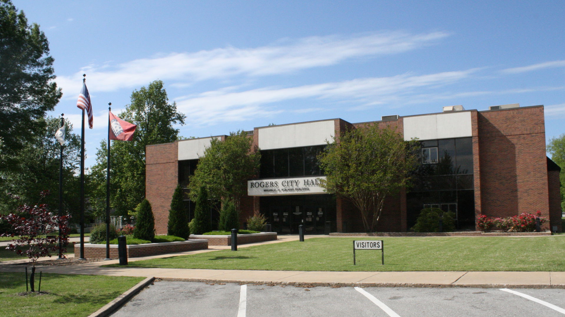 City Hall building in Rogers, Arkansas