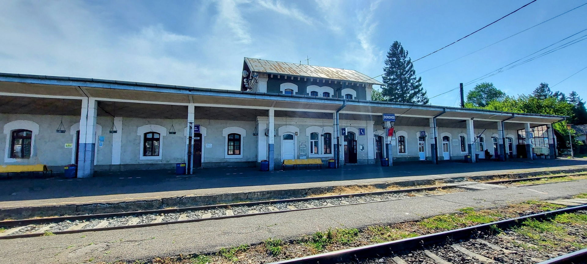 Dorohoi Train Station în Romania