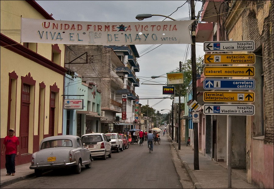 The Holguín street view