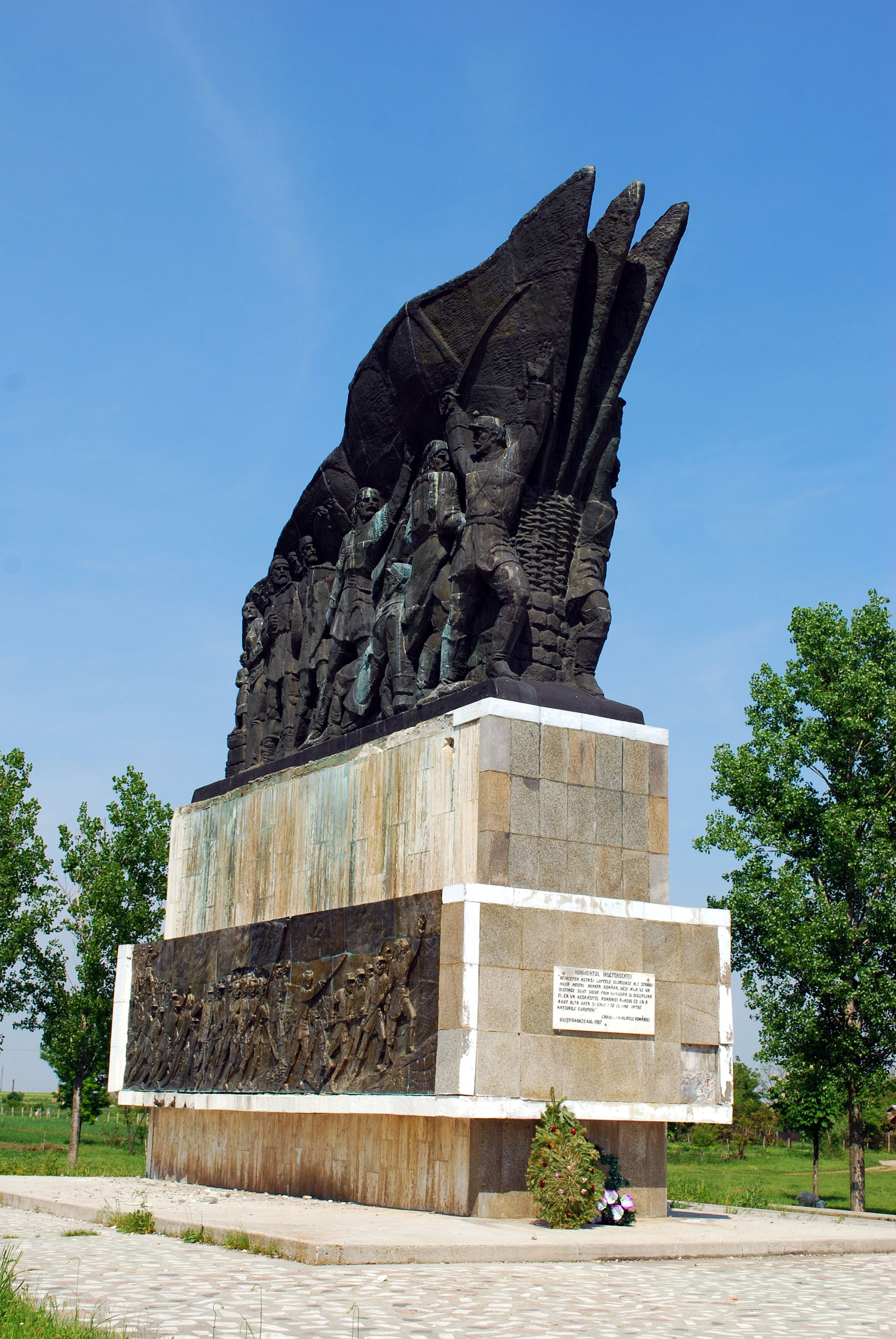 A memorial to the victims of the Russo-Turkish War of 1877-1878…