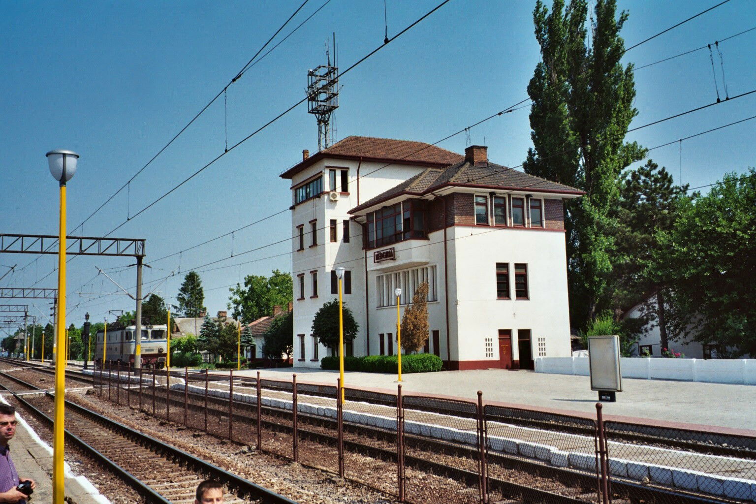 Railway station Medgidia in Romania. Located 40 km west of Cons…