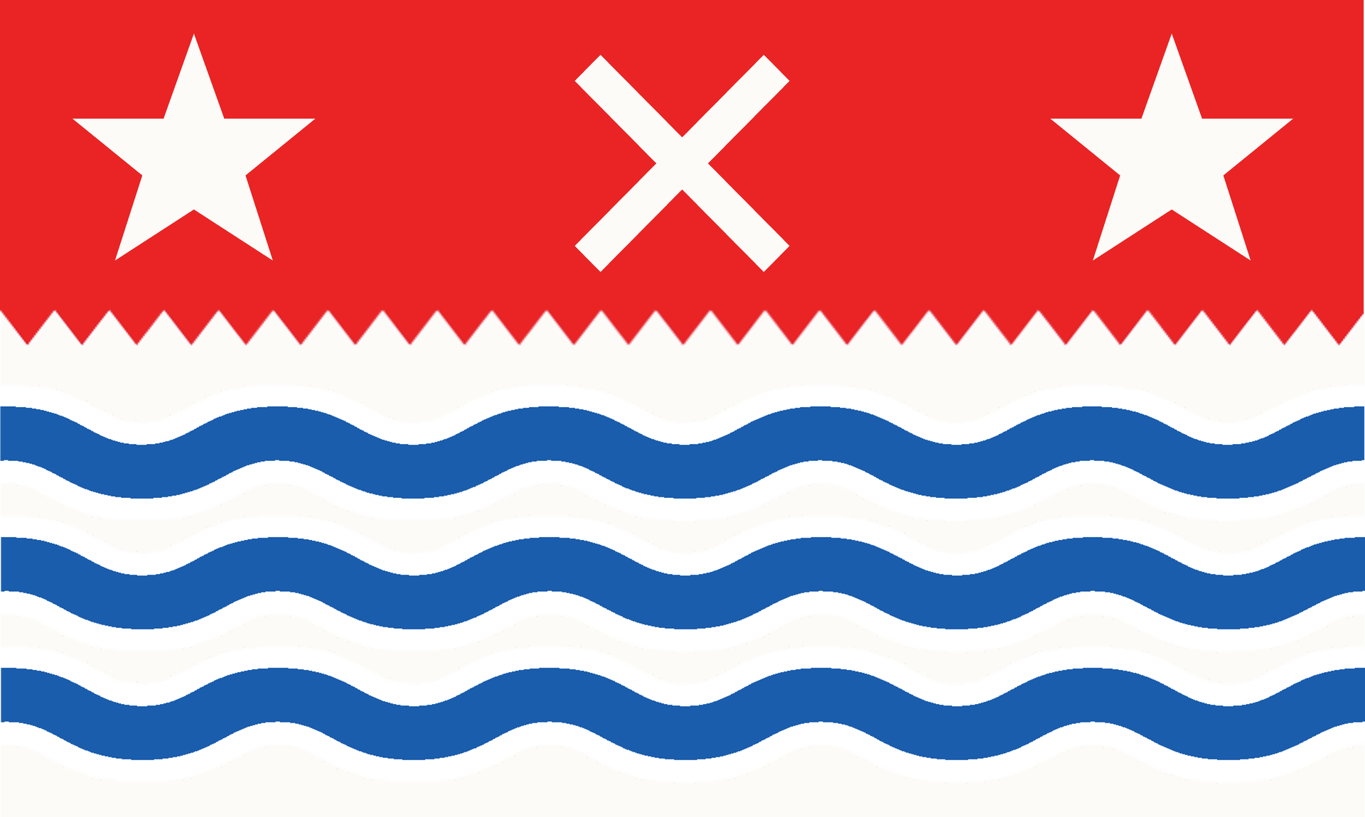 Flag of Chelmsford, unofficial arms banner
