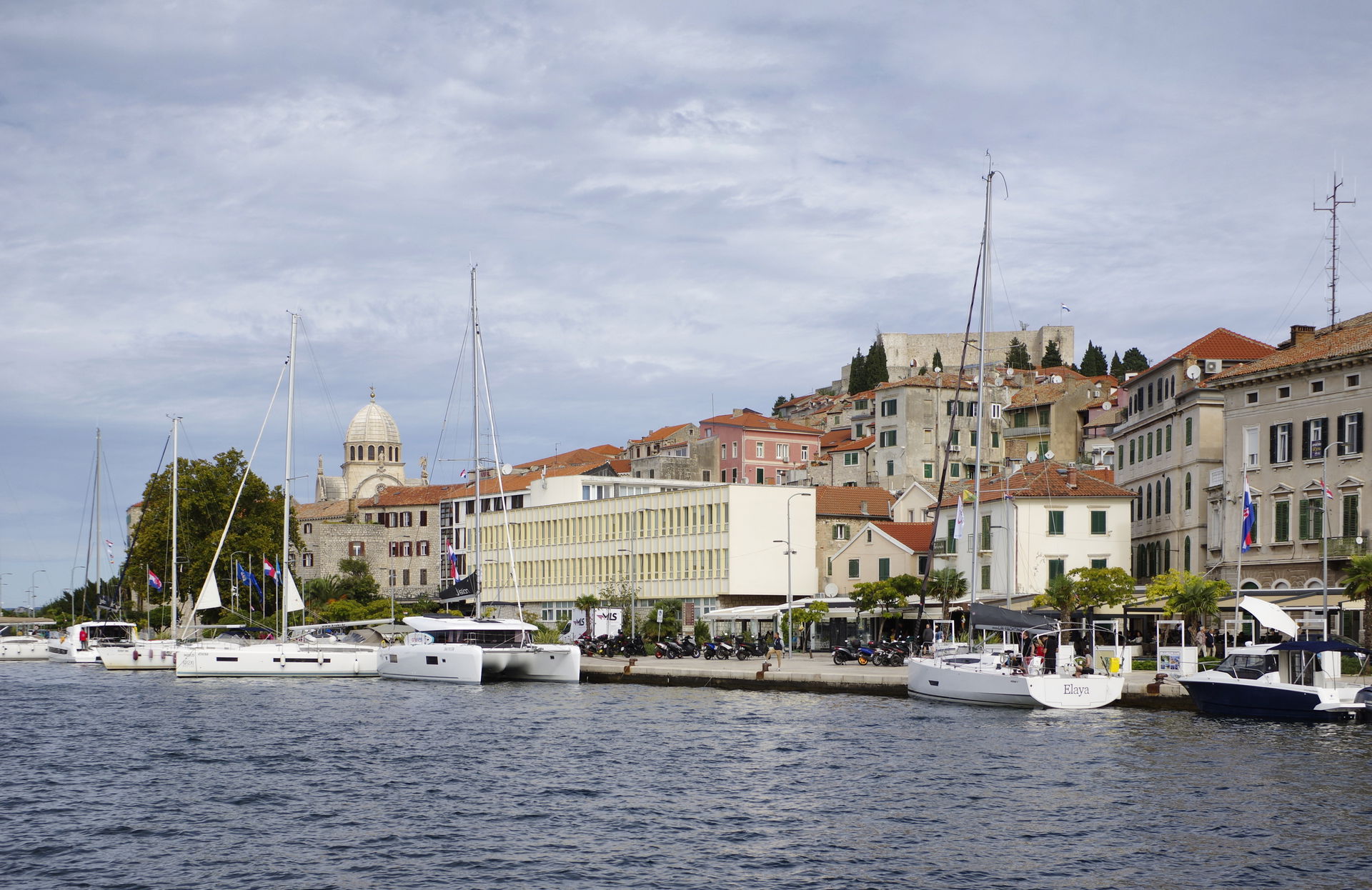 Šibeník seen from the harbour