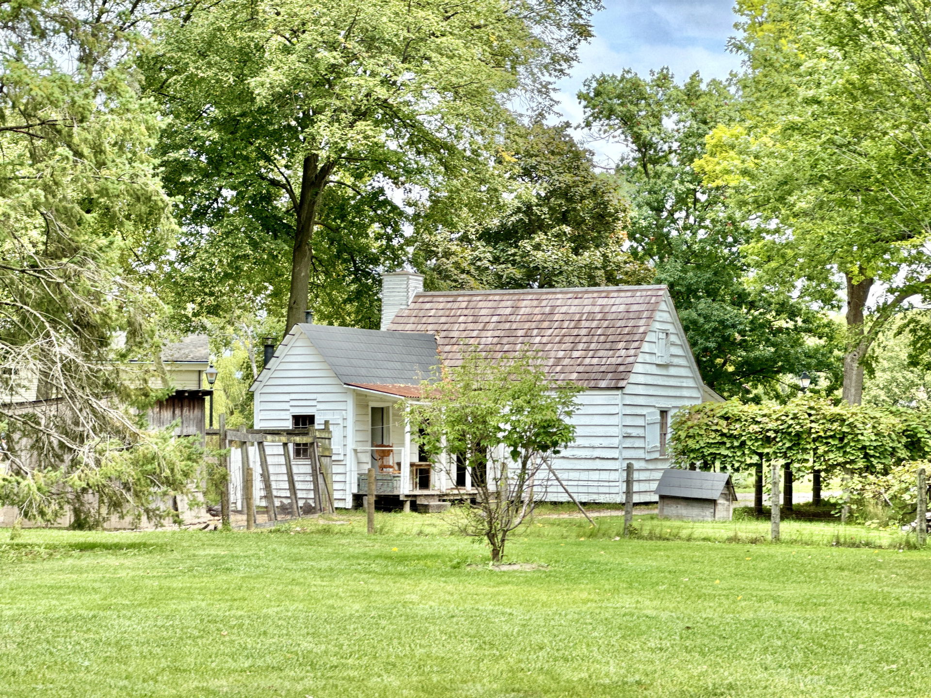 Built circa 1880, this vernacular cottage was the home of Amos …