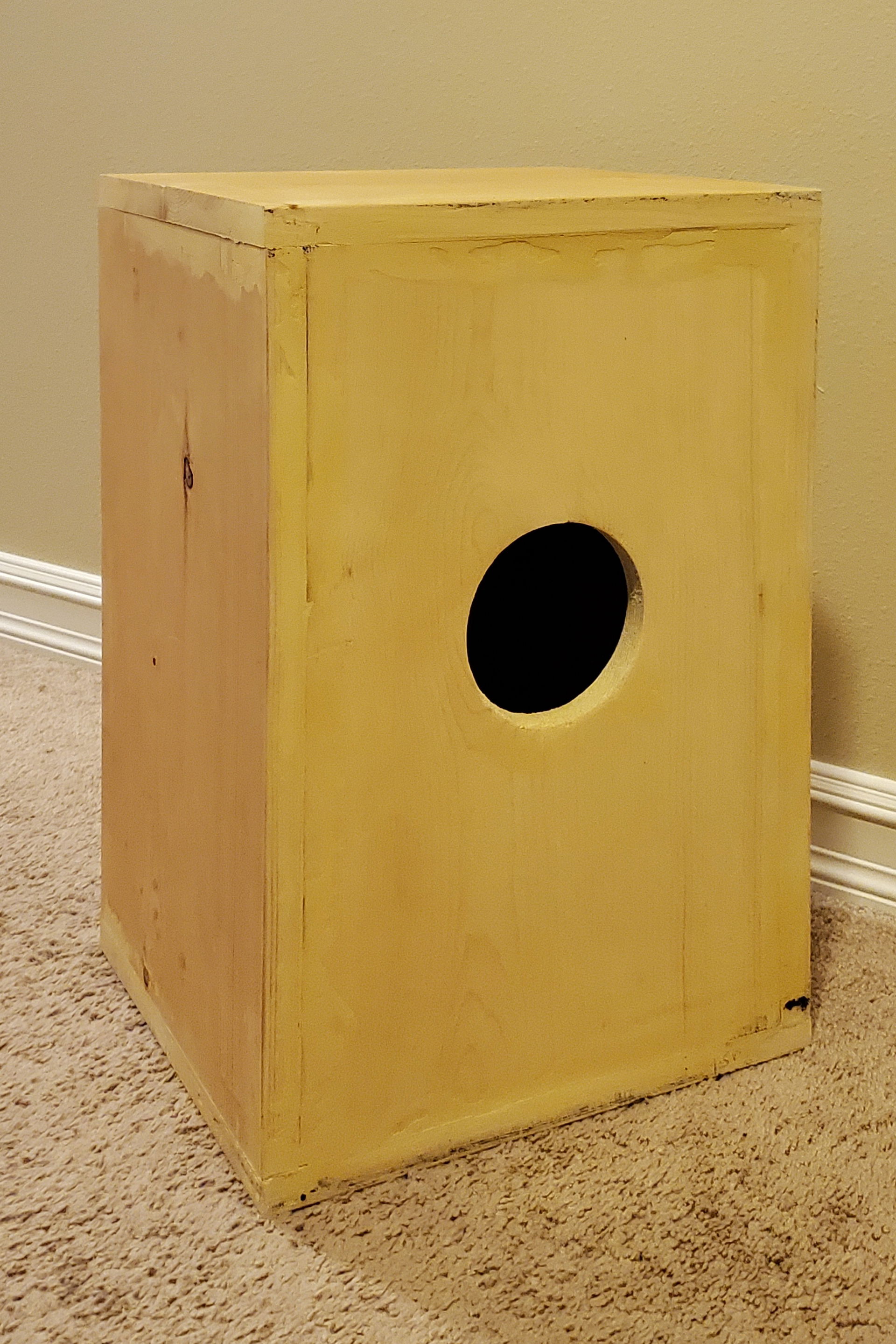 Homemade cajon
