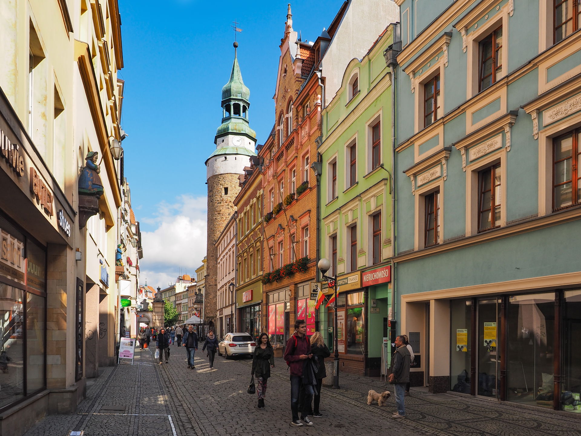 Jelenia Góra, Układ urbanistyczny południowego przedmieścia, re…