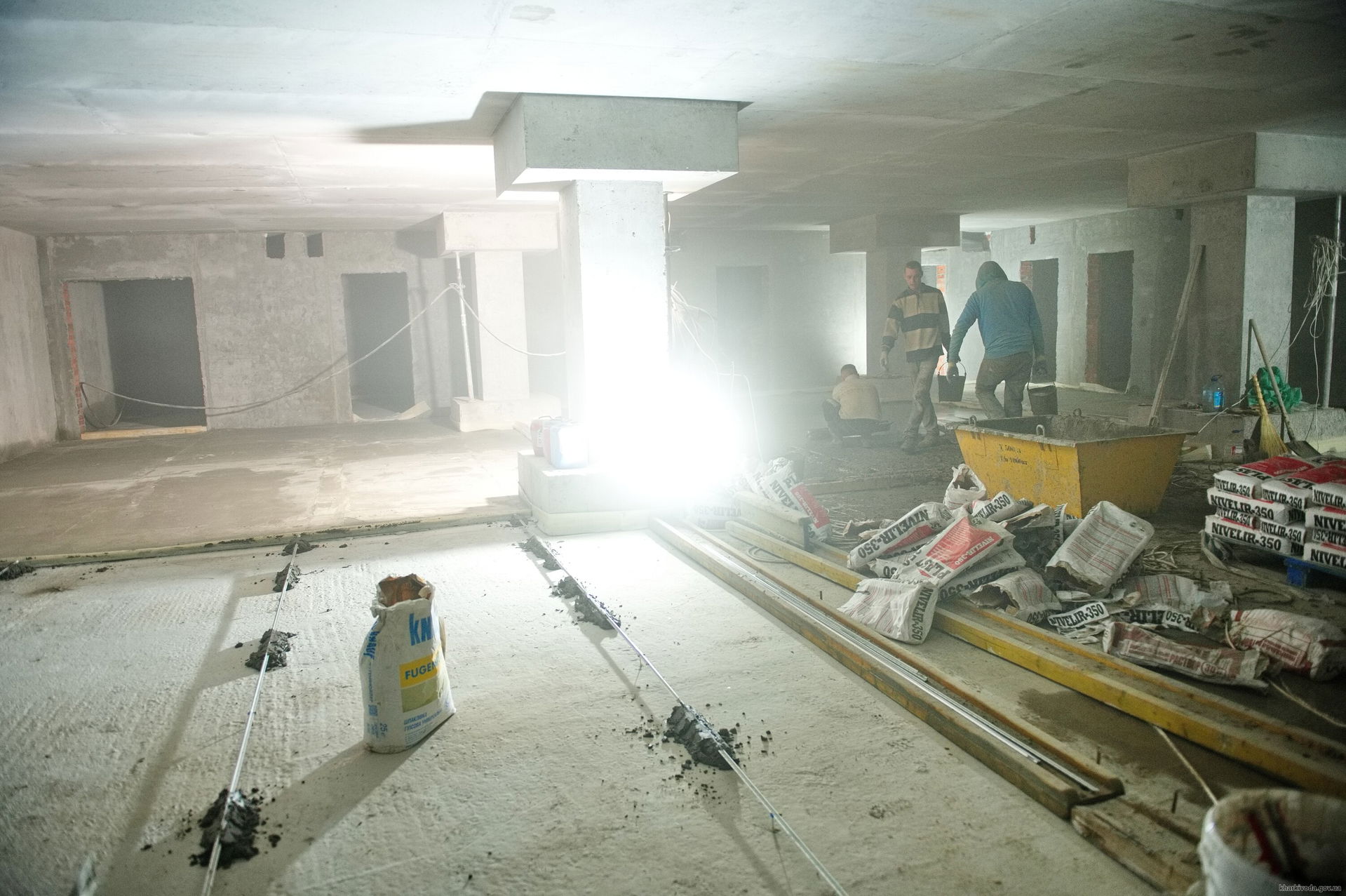Construction of a bomb shelter near an educational institution …