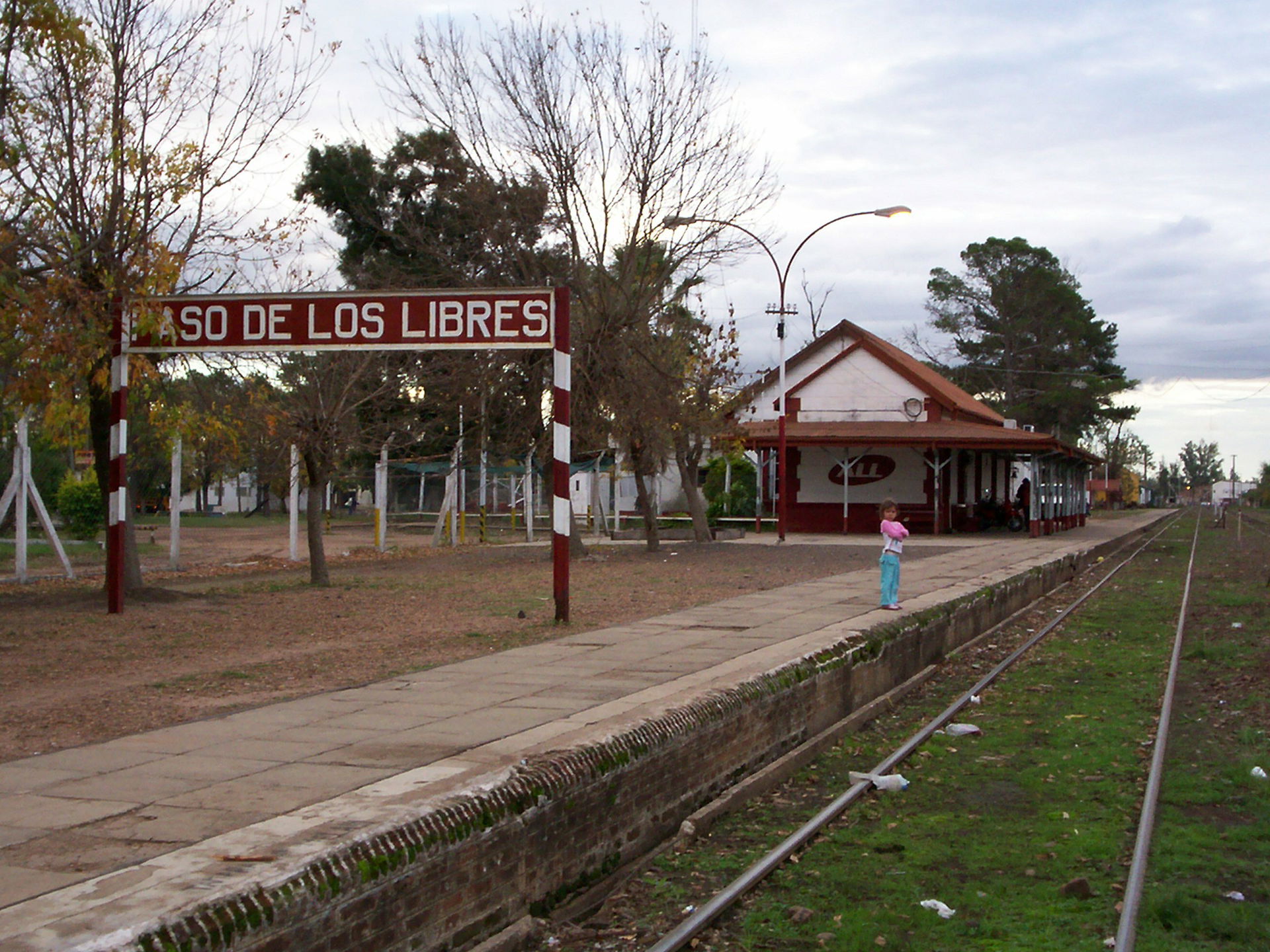 Estación Paso de los Libres, Ferrocarril Urquiza.