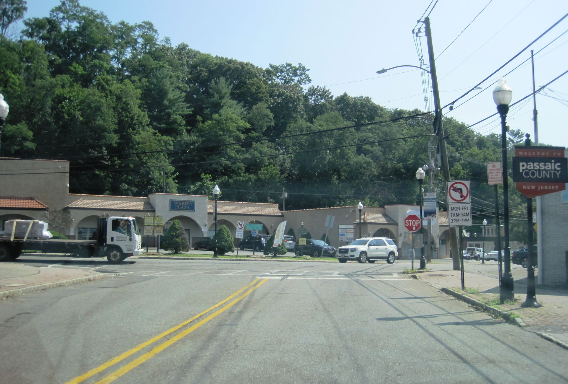 Photo of northbound County Route 511 (Main Street) entering Blo…