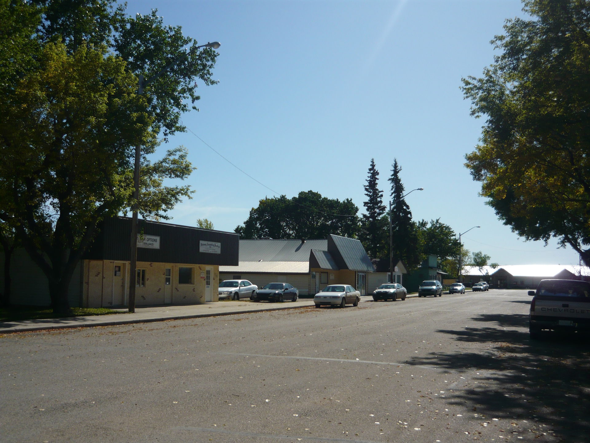 Business district of Dalmeny, Saskatchewan, Canada. Photo taken…