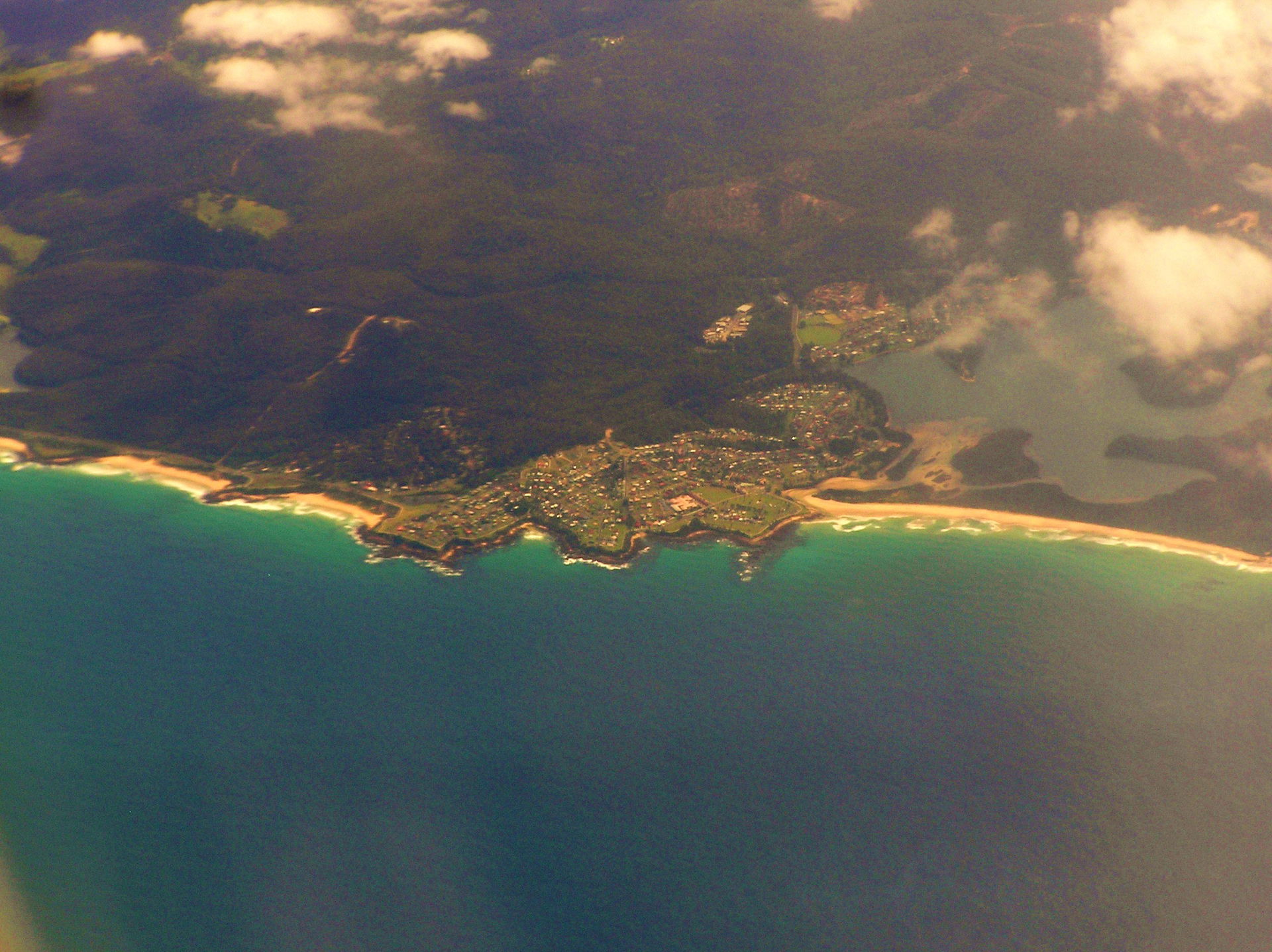 Dalmeny, South Coast, New South Wales Australia aerial photo l…