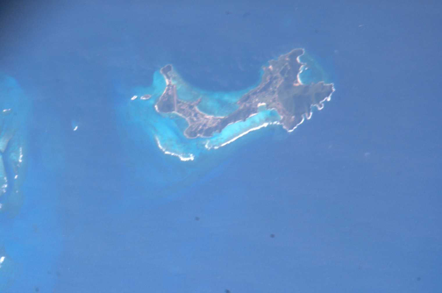 View of the Lesser Antilles taken during ISS Expedition 12.