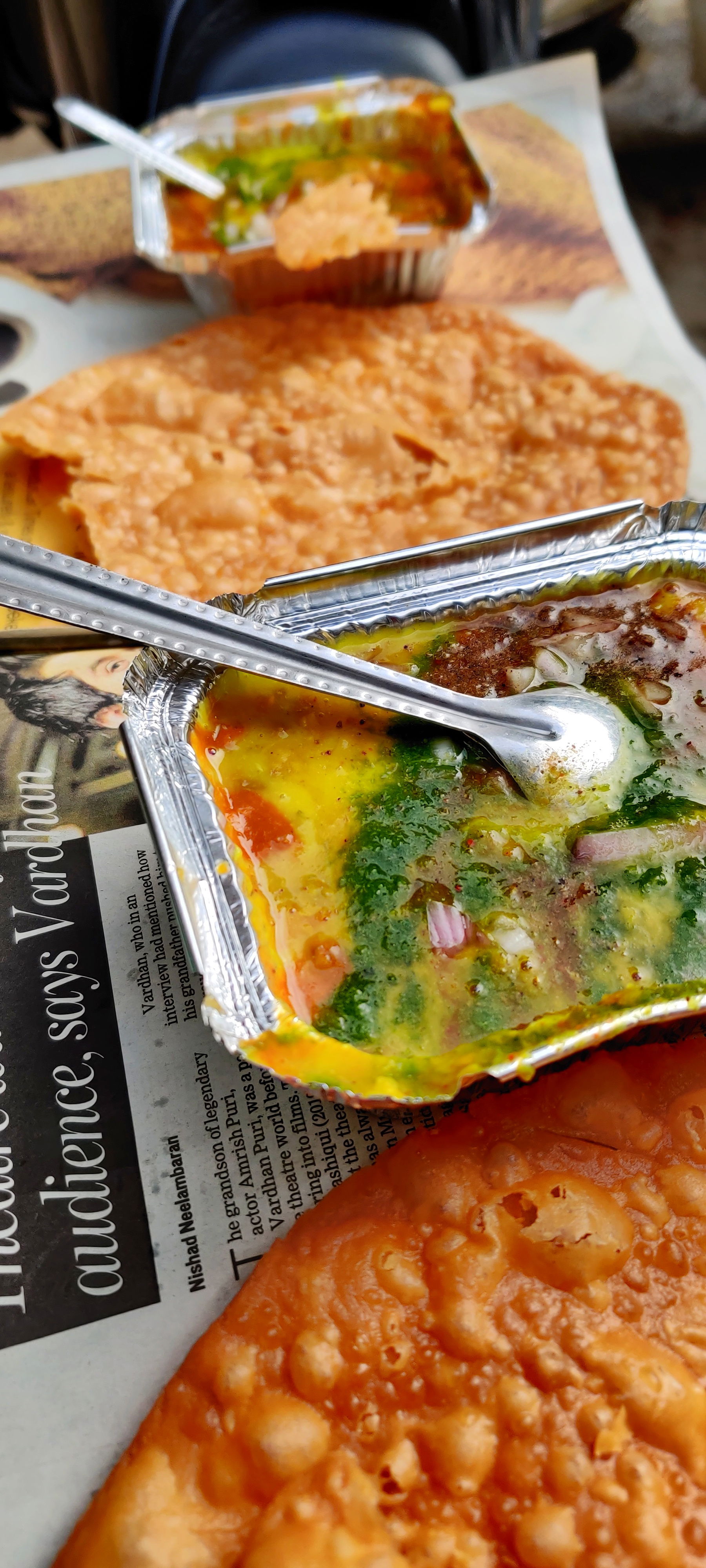 Sindhi Special food "Dal Pakwan"
Available in Ulhasnagar in mo…