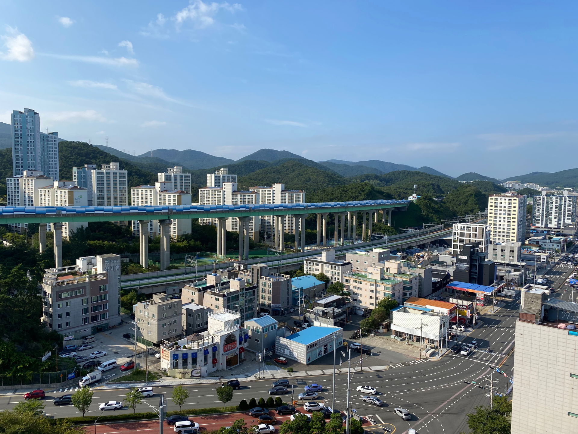 Donghae expressway in songjeong