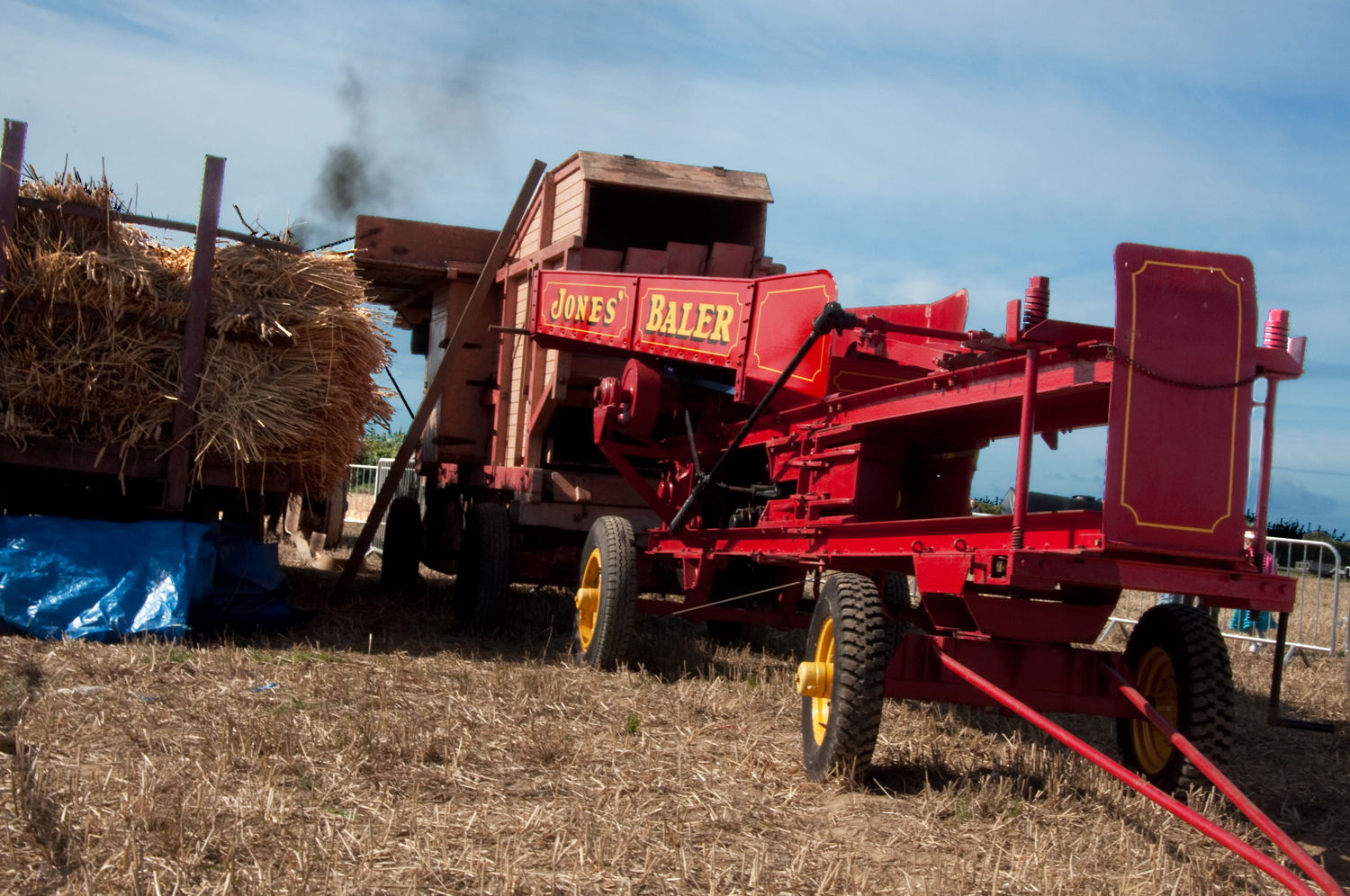 A Jones Tiger baler - Boverton