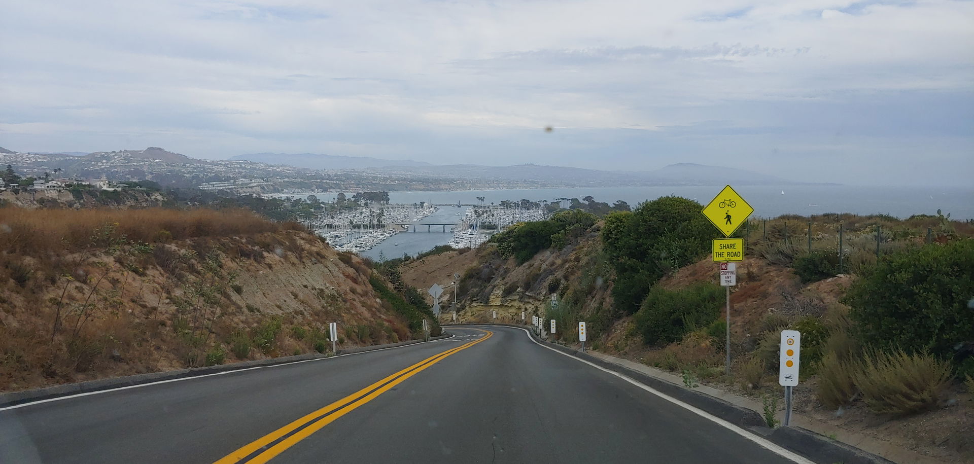 I took this photo from my car as I was driving into Dana Point,…