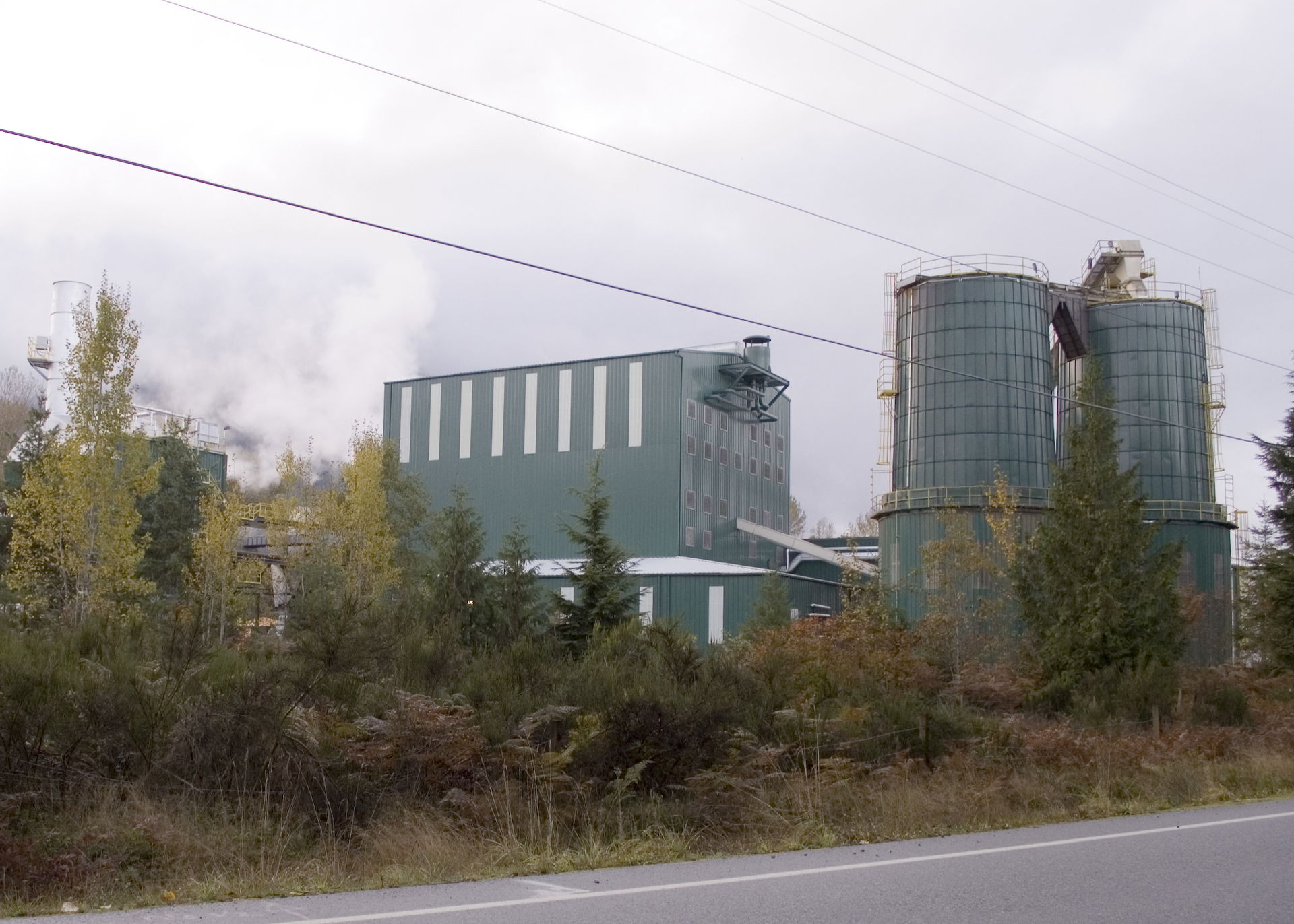 A lumber mill in Darrington, WA.
