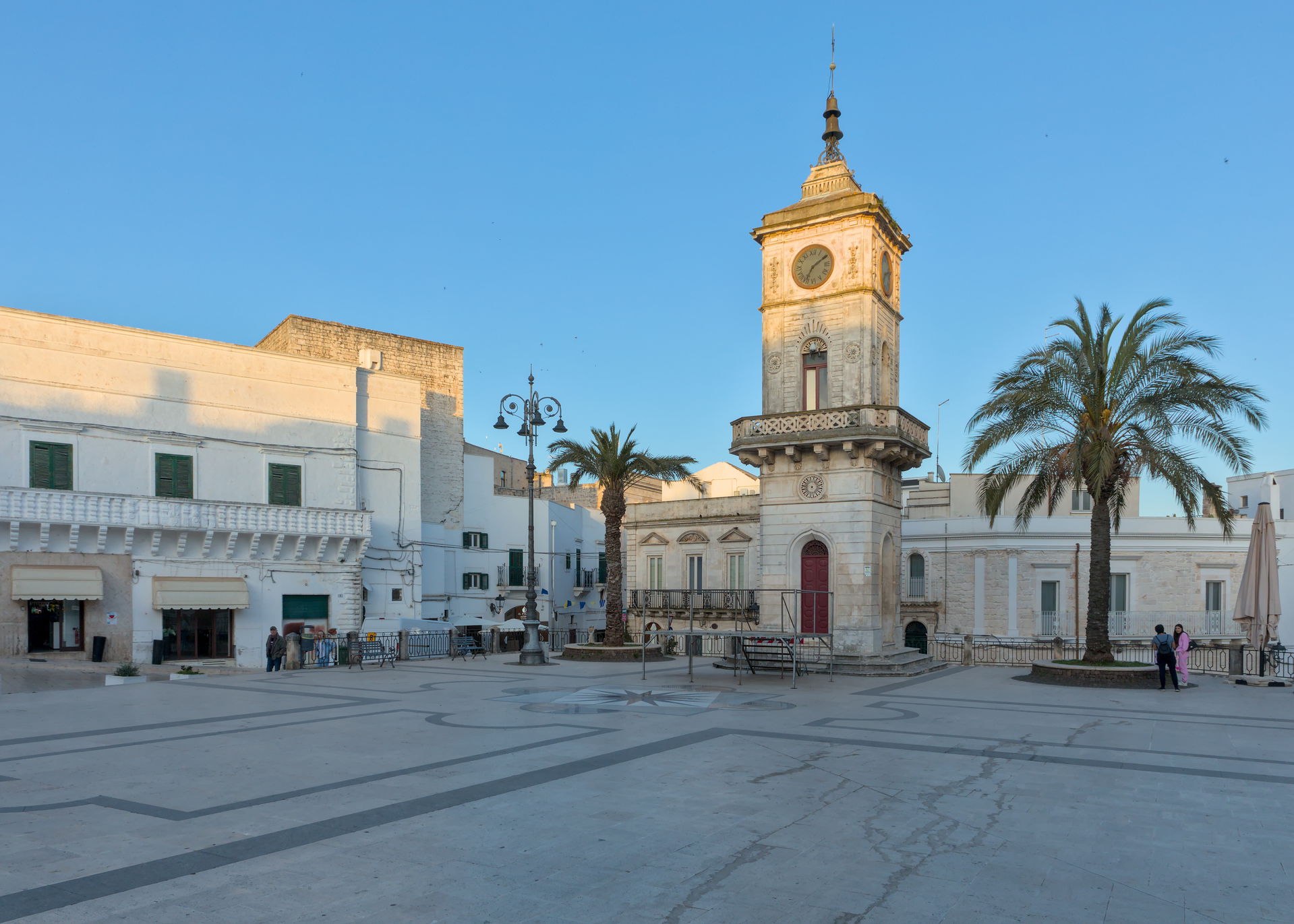 Ceglie Messapica (Apulia, Italy) - Plebiscit square at sunset