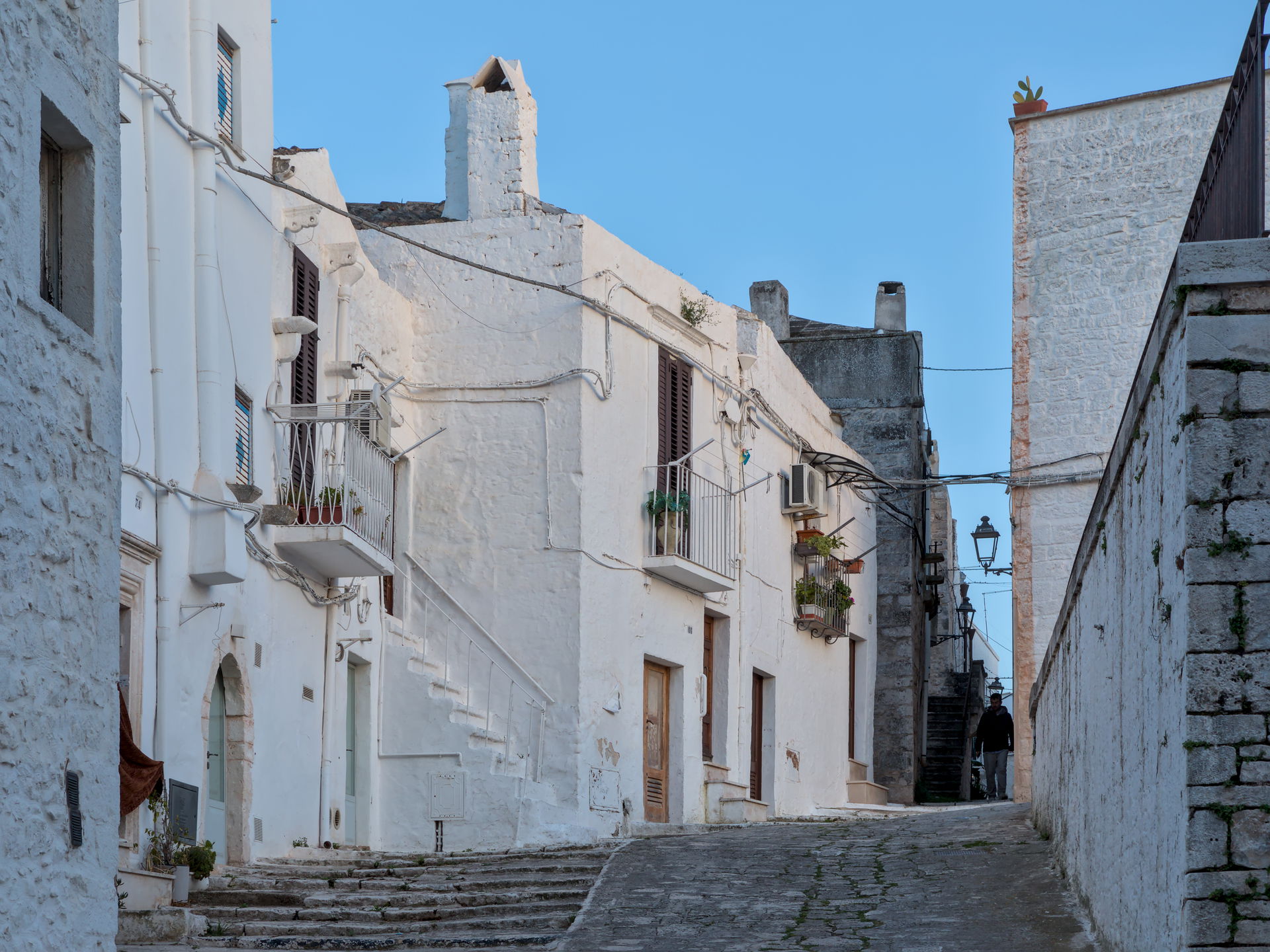 Ceglie Messapica (Apulia, Italy) - Francesco Vitale street at s…