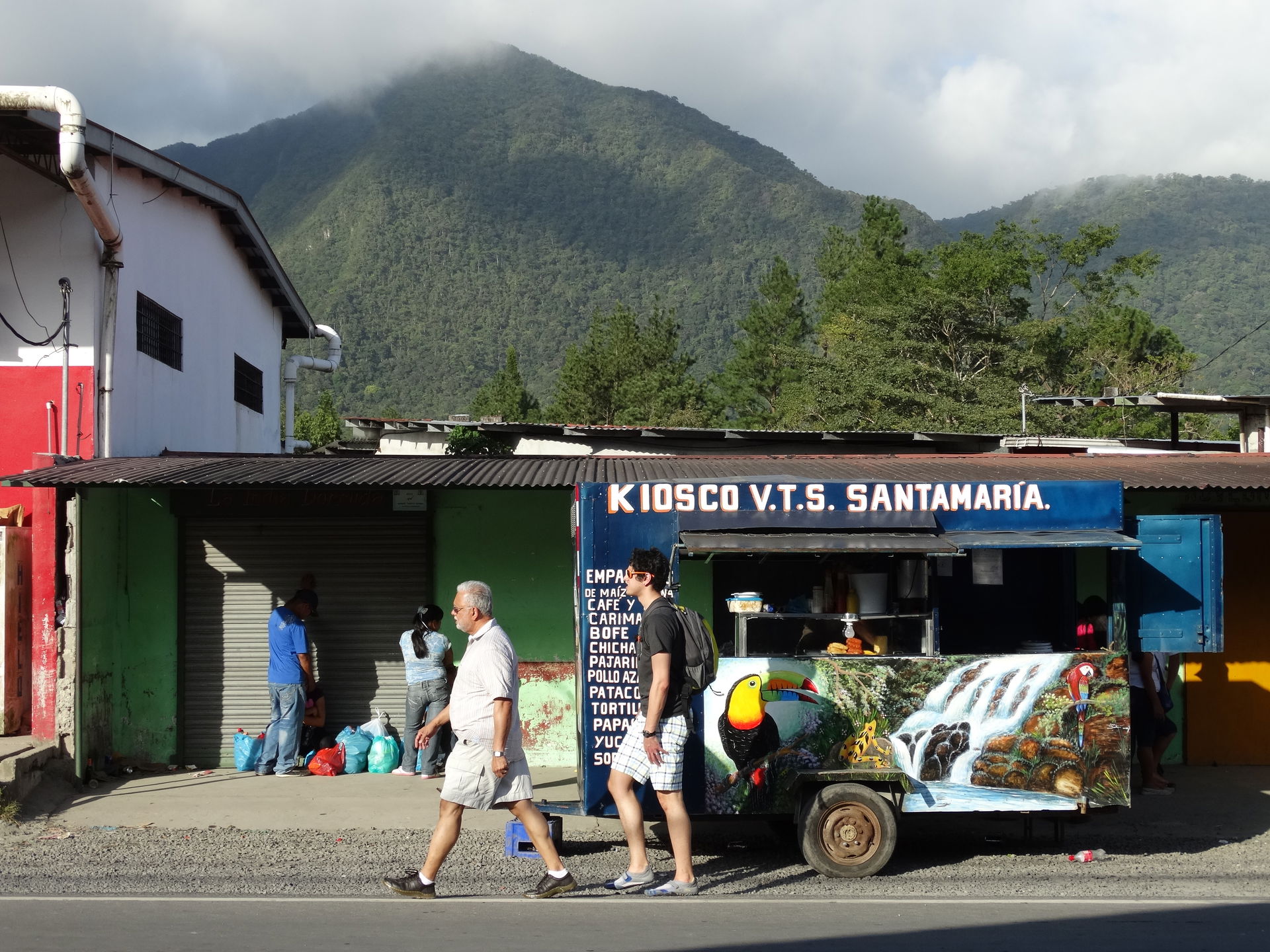 Street Scene - El Valle de Anton - Cocle Province - Panama.